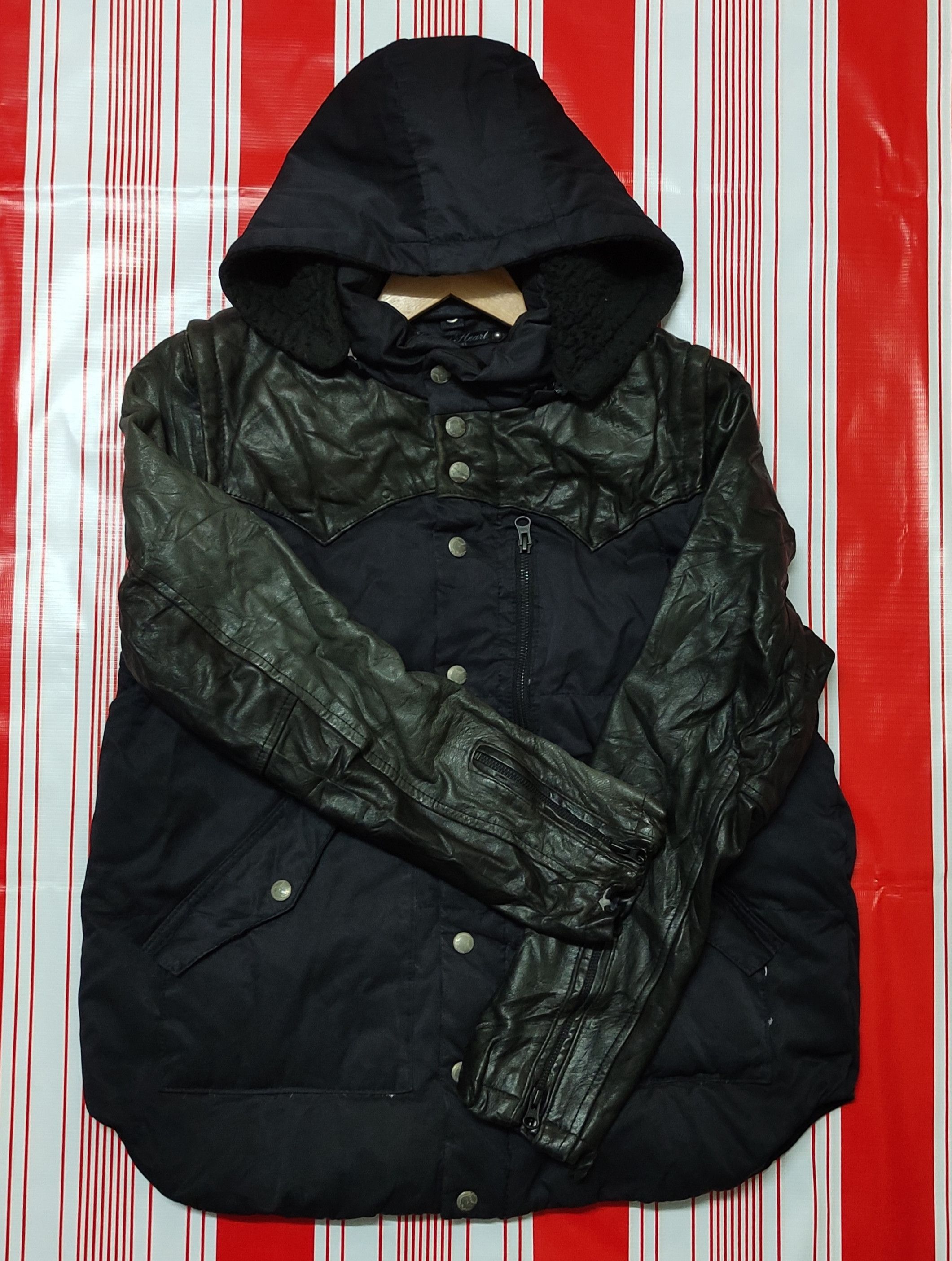 Beams Plus × Vintage Vintage Beams Heart hoodie Button Jacket Size US S / EU 44-46 / 1 - 1 Thumbnail