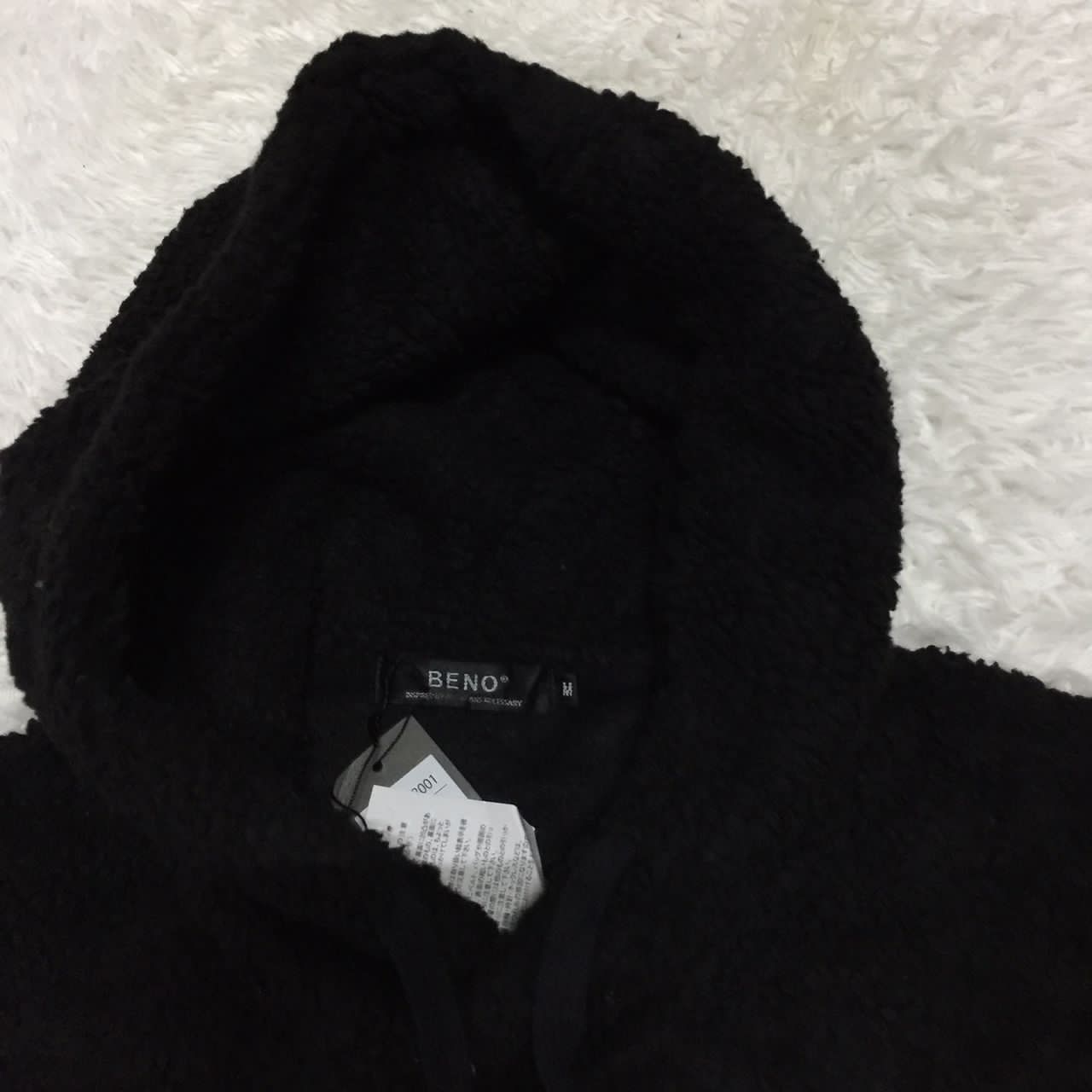 Japanese Brand Beno deep pile hoodie Size US M / EU 48-50 / 2 - 6 Thumbnail
