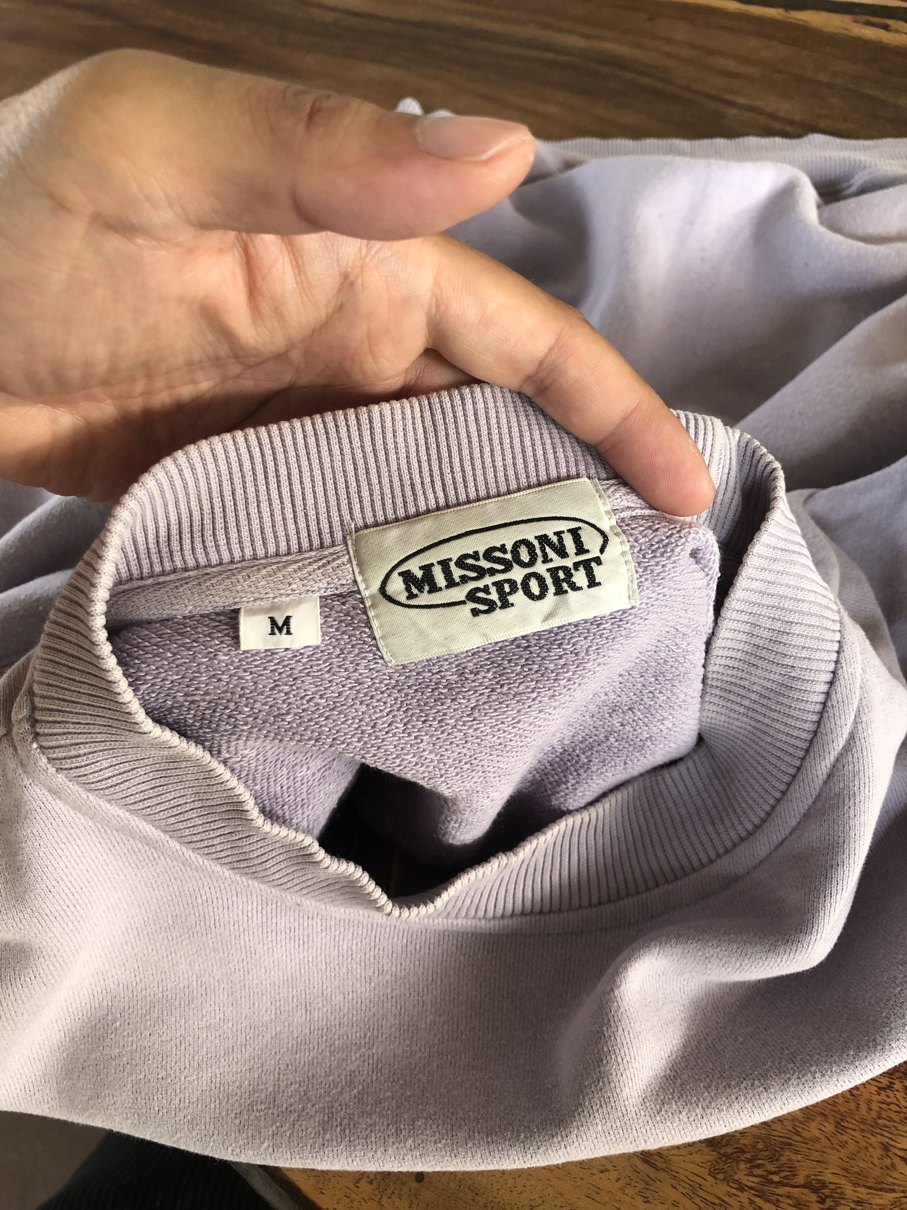 Missoni RARE🔥VINTAGE MISSONI MULTICOLOURS EMBROIDERIES SWEATSHIRT Size US M / EU 48-50 / 2 - 5 Thumbnail