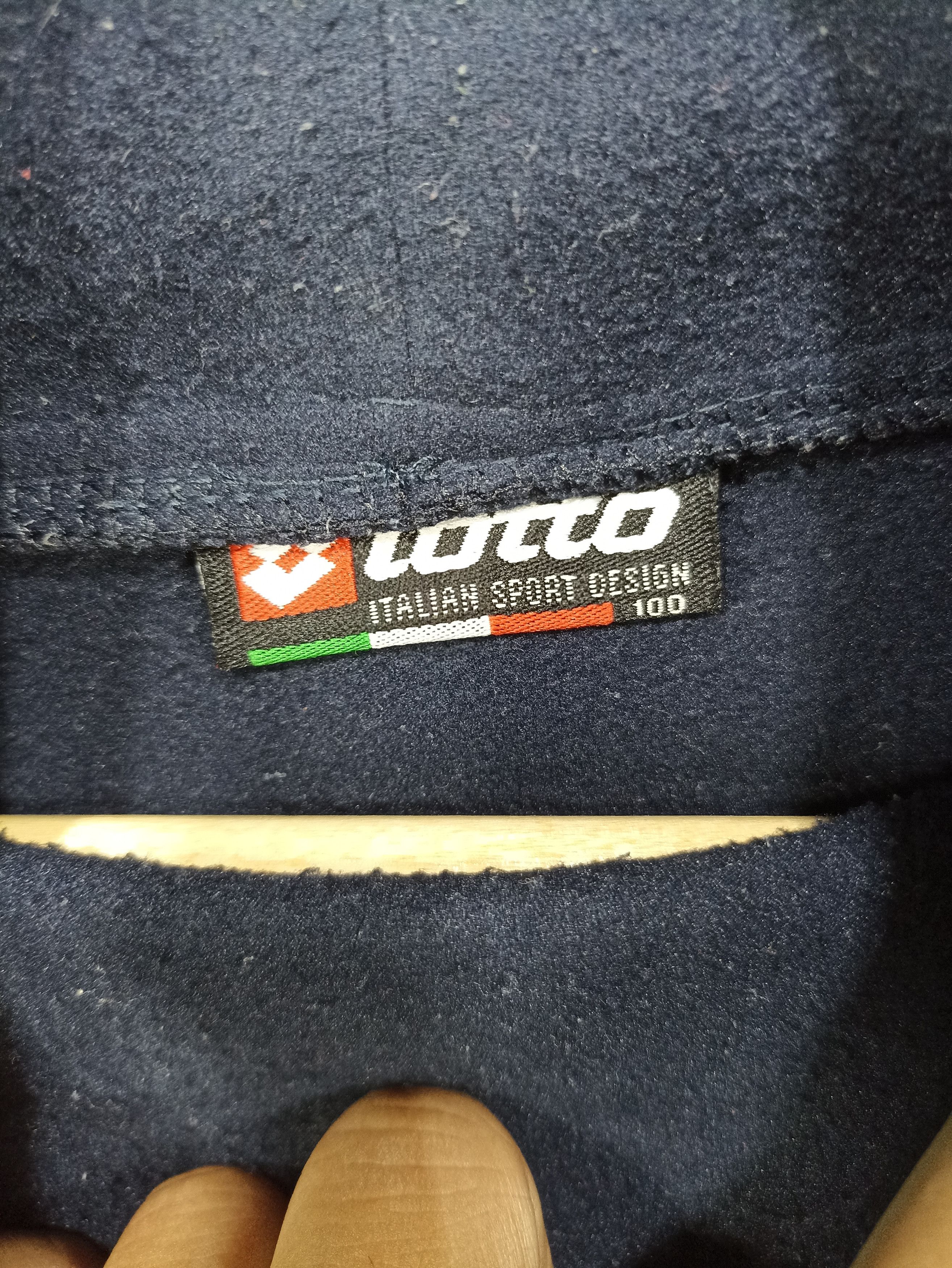 Lotto Sport × Vintage Vintage Lotto Higher Neck Lightweight Sweatshirt Size US M / EU 48-50 / 2 - 6 Thumbnail