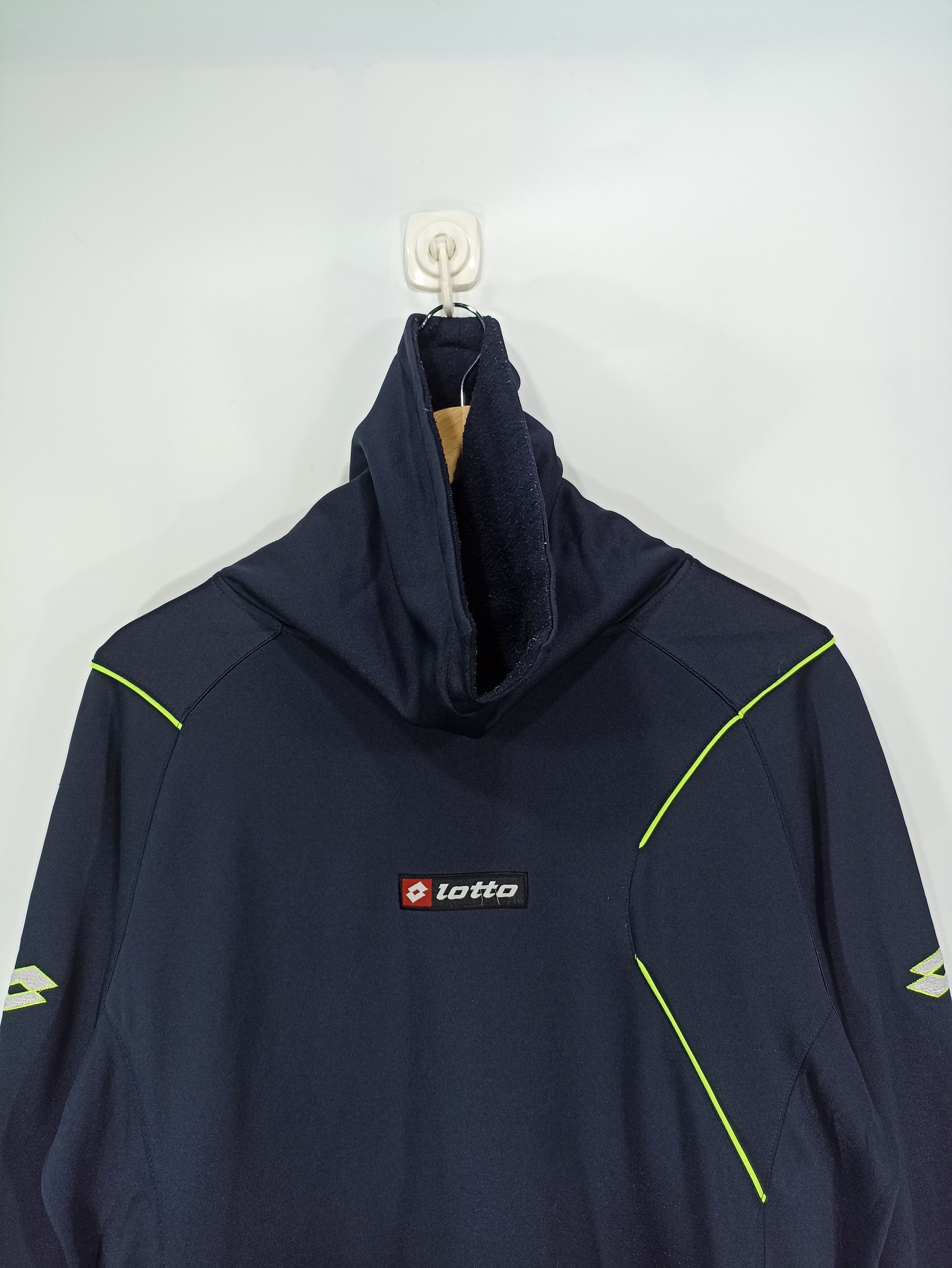 Lotto Sport × Vintage Vintage Lotto Higher Neck Lightweight Sweatshirt Size US M / EU 48-50 / 2 - 2 Thumbnail