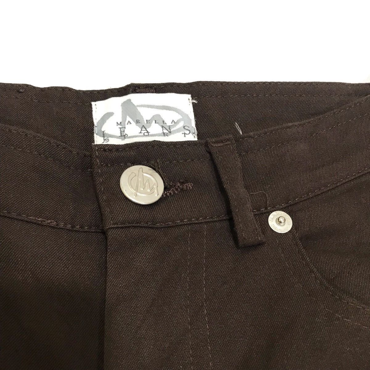 Designer Marella Jeans Sport Women Pants Size 28" / US 6 / IT 42 - 4 Thumbnail