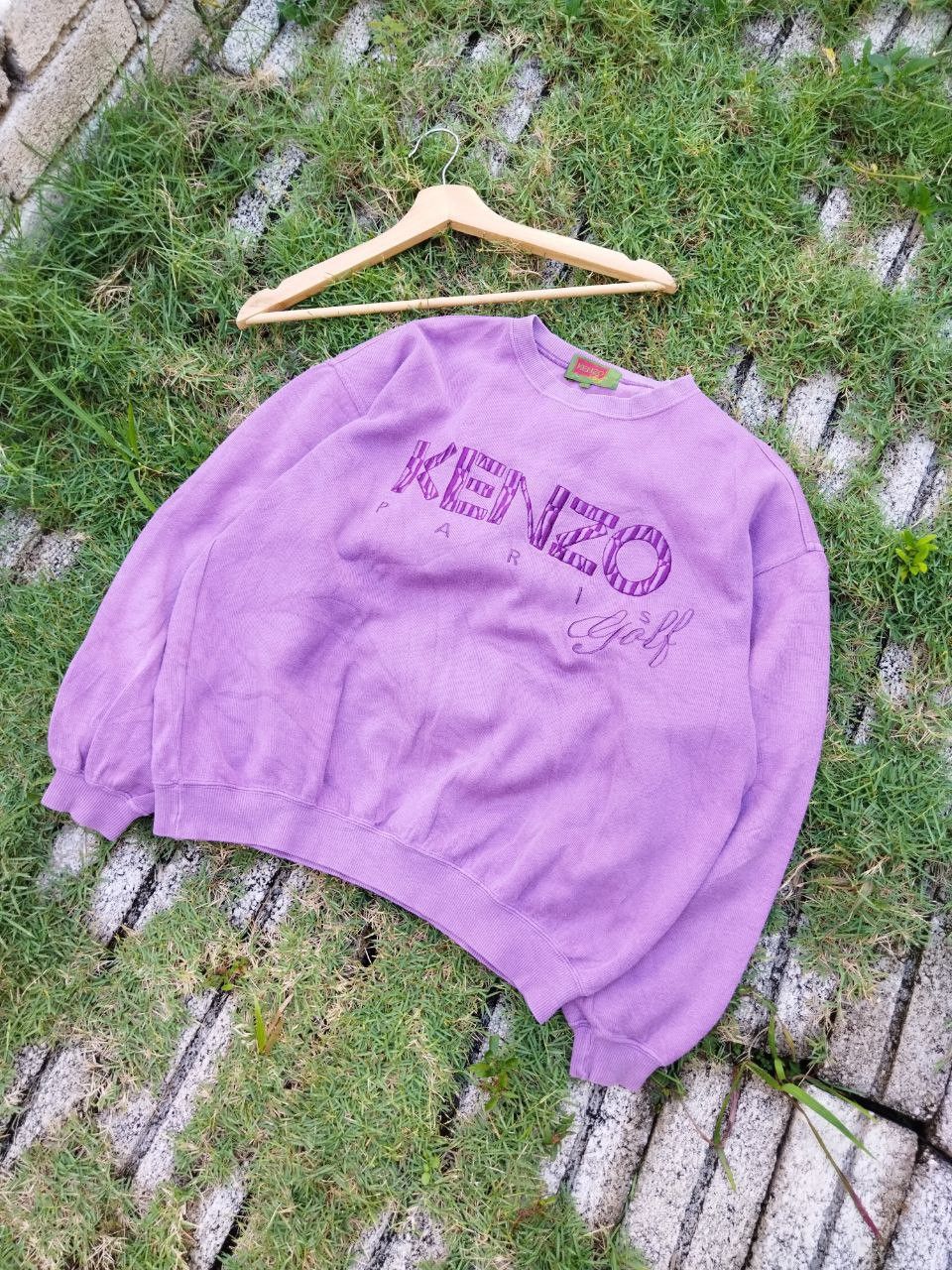 Kenzo Vintage Kenzo Paris Spell Out Sweatshirt Size S / US 4 / IT 40 - 2 Thumbnail