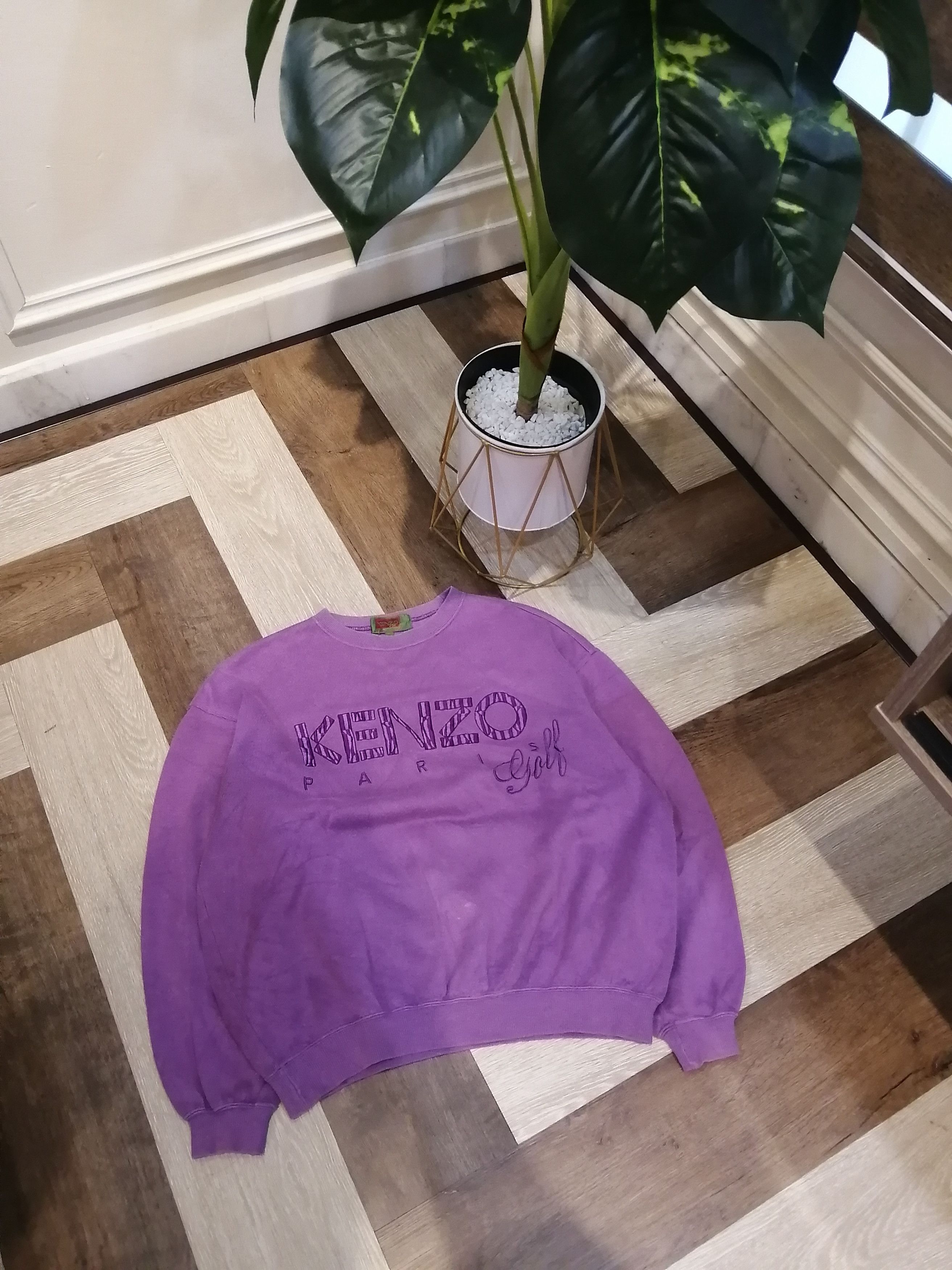 Kenzo Vintage Kenzo Paris Spell Out Sweatshirt Size S / US 4 / IT 40 - 5 Thumbnail