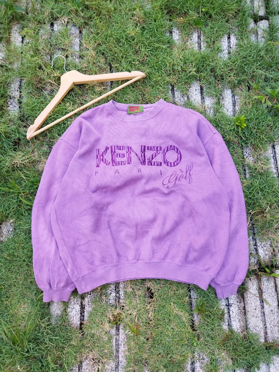 Kenzo Vintage Kenzo Paris Spell Out Sweatshirt Size S / US 4 / IT 40 - 1 Thumbnail