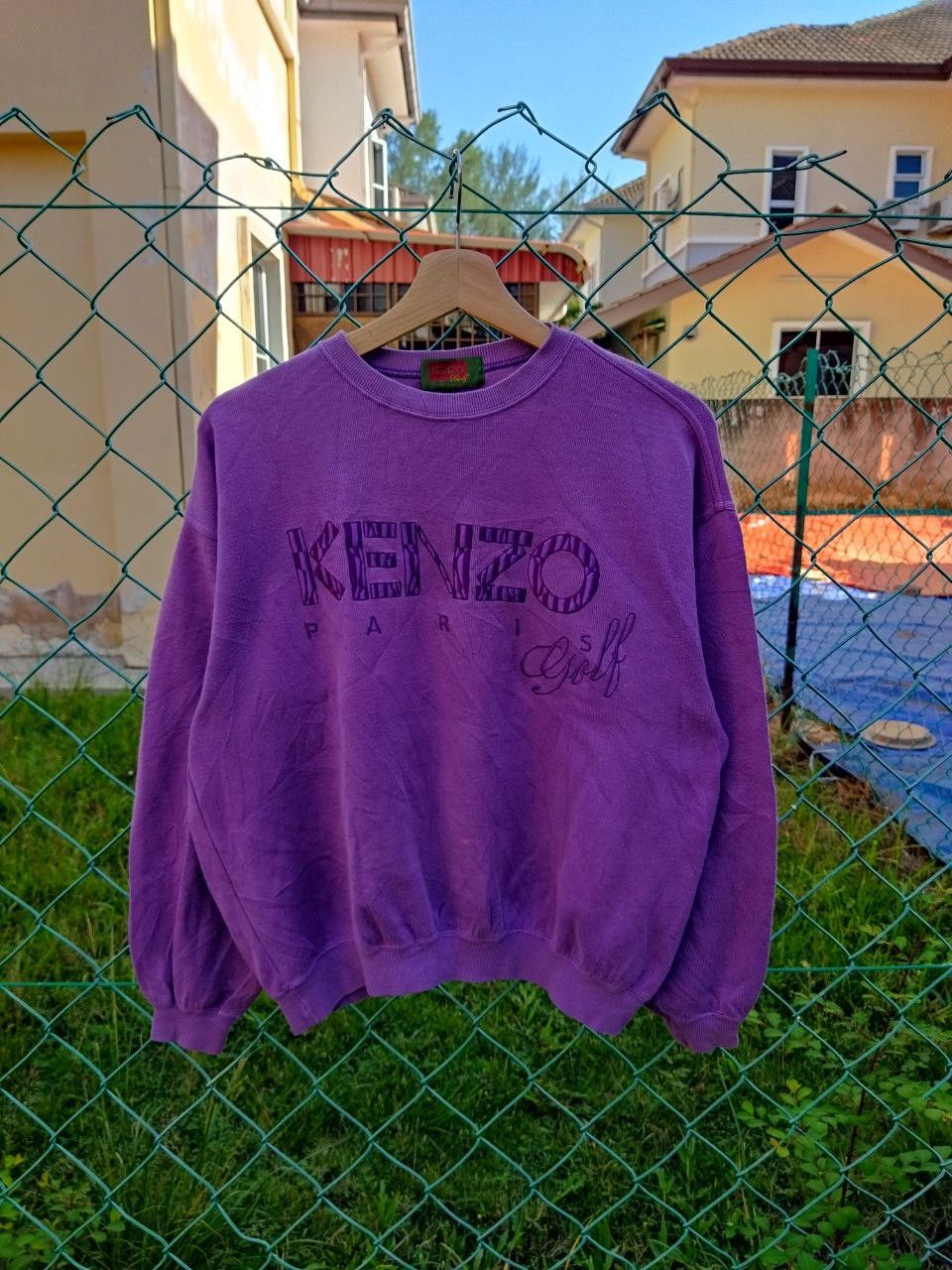 Kenzo Vintage Kenzo Paris Spell Out Sweatshirt Size S / US 4 / IT 40 - 4 Thumbnail