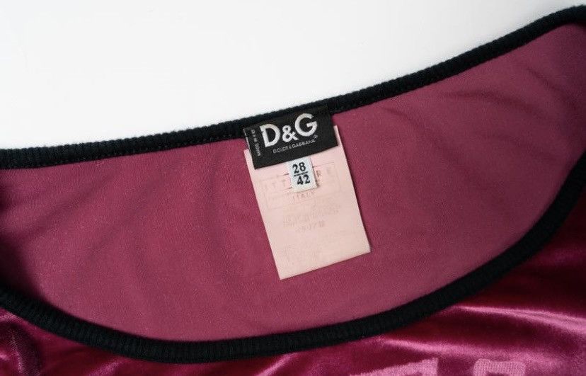Dolce & Gabbana Dolce&Gabbana logo freestyler print velour y2k longsleeve Size M / US 6-8 / IT 42-44 - 4 Thumbnail