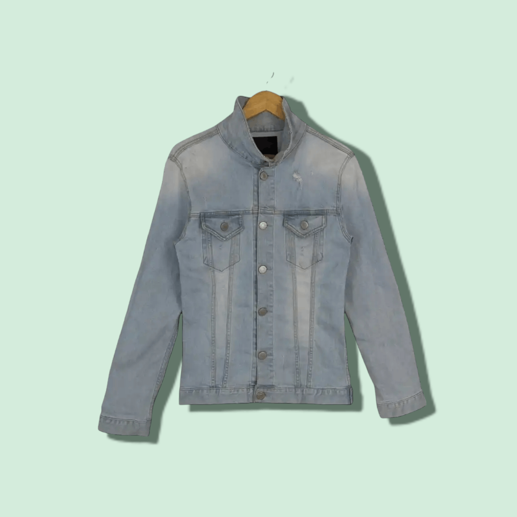 Japanese Brand DIGREEN Korean Jean Denim Jacket Size M / US 6-8 / IT 42-44 - 1 Thumbnail