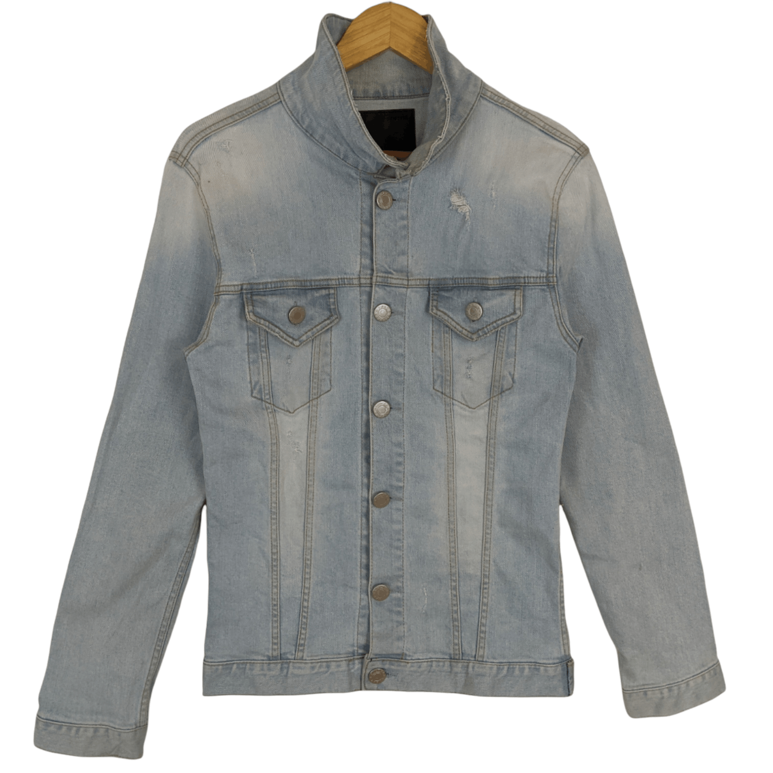 Japanese Brand DIGREEN Korean Jean Denim Jacket Size M / US 6-8 / IT 42-44 - 2 Thumbnail