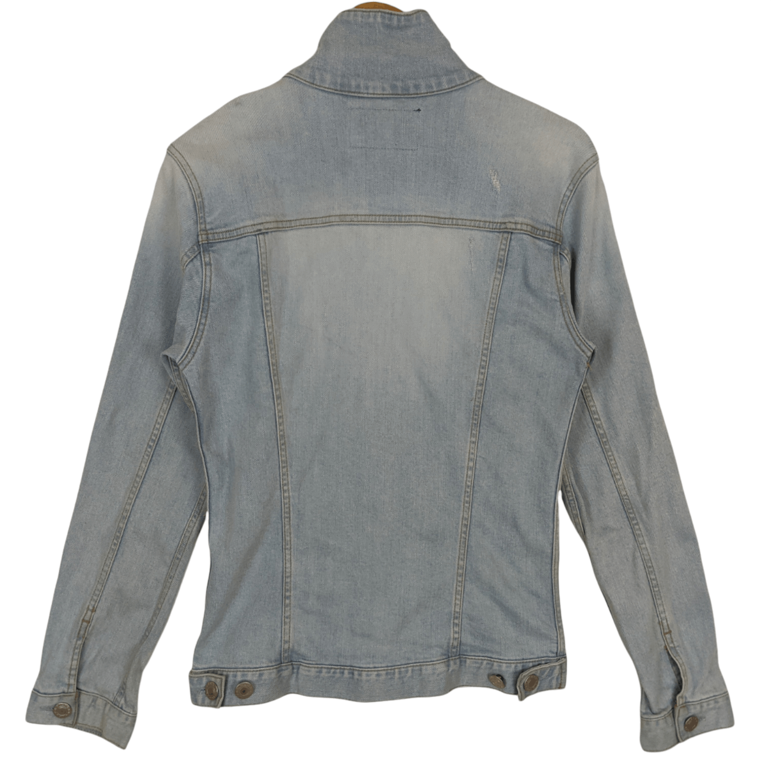 Japanese Brand DIGREEN Korean Jean Denim Jacket Size M / US 6-8 / IT 42-44 - 5 Thumbnail