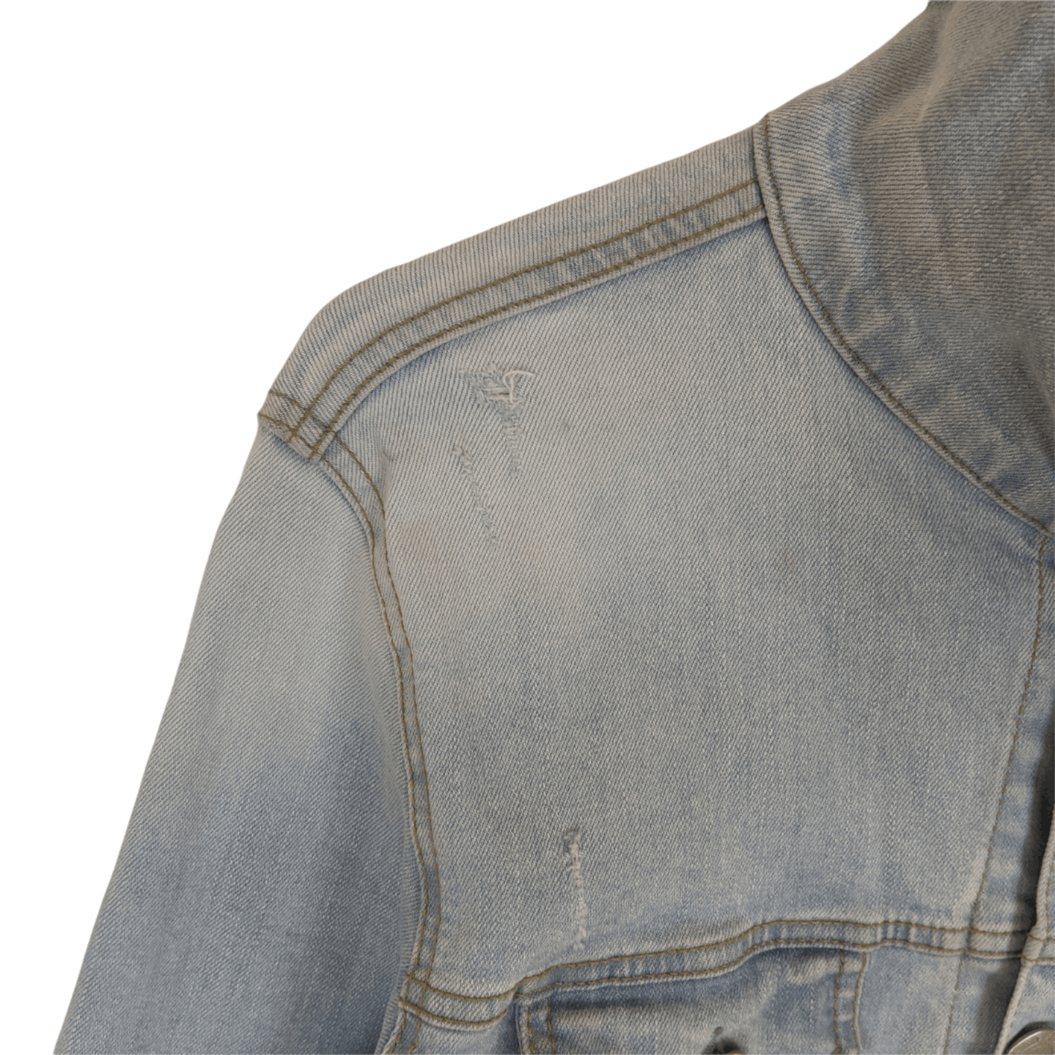 Japanese Brand DIGREEN Korean Jean Denim Jacket Size M / US 6-8 / IT 42-44 - 4 Thumbnail