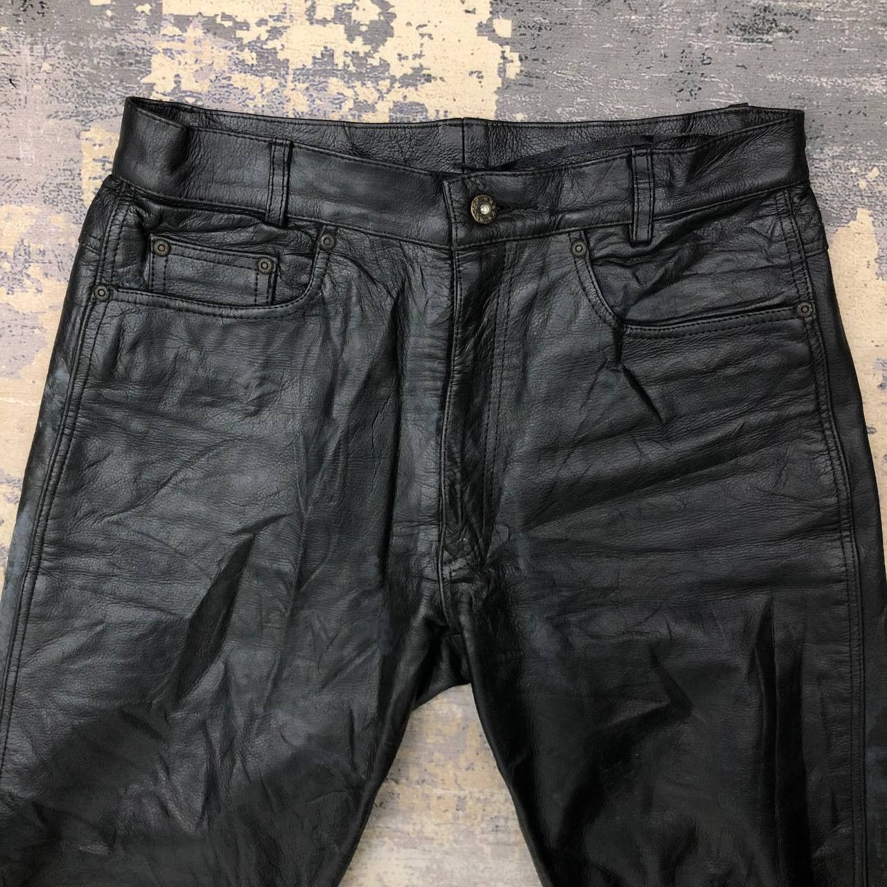 Other P221 LEATHER PANTS Size US 32 / EU 48 - 3 Thumbnail