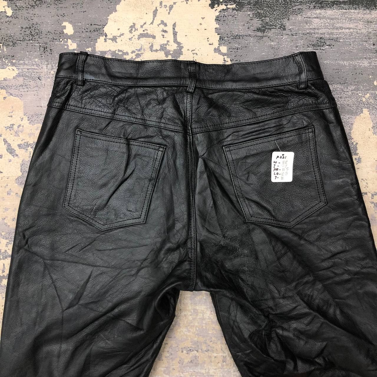 Other P221 LEATHER PANTS Size US 32 / EU 48 - 4 Thumbnail