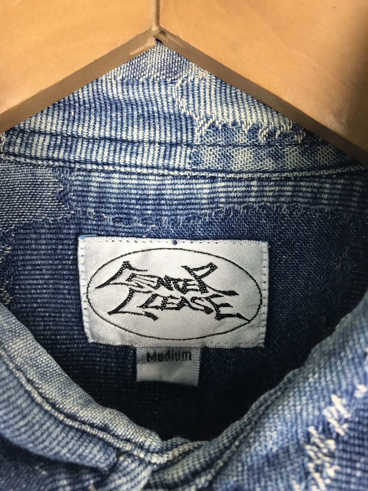Designer × Japanese Brand C.Lease Snapbuttom Up Patchwork Like Kapital Design Size US M / EU 48-50 / 2 - 7 Thumbnail
