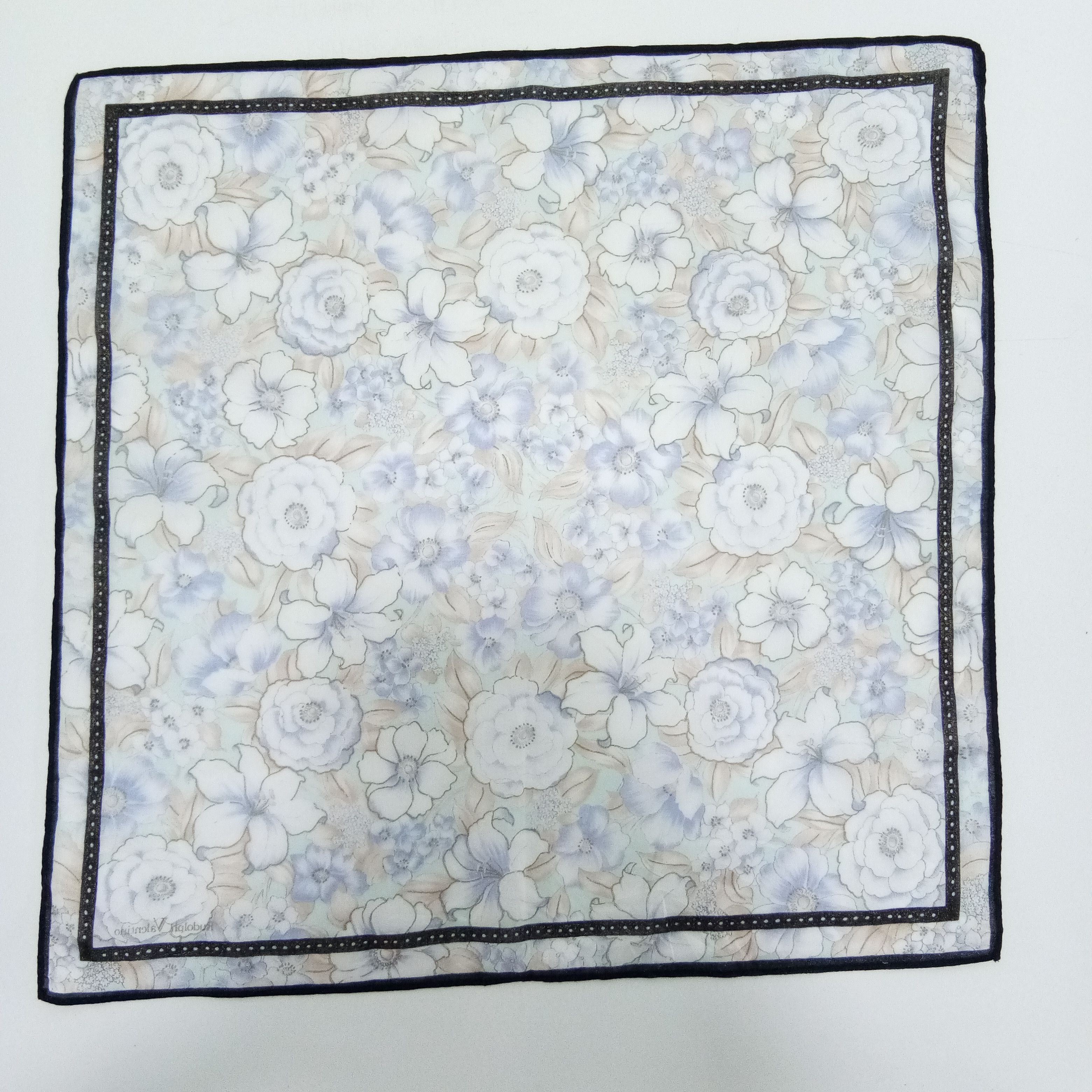 Vintage Rudolph Valentino Handkerchief / Neckerchief-HKA550