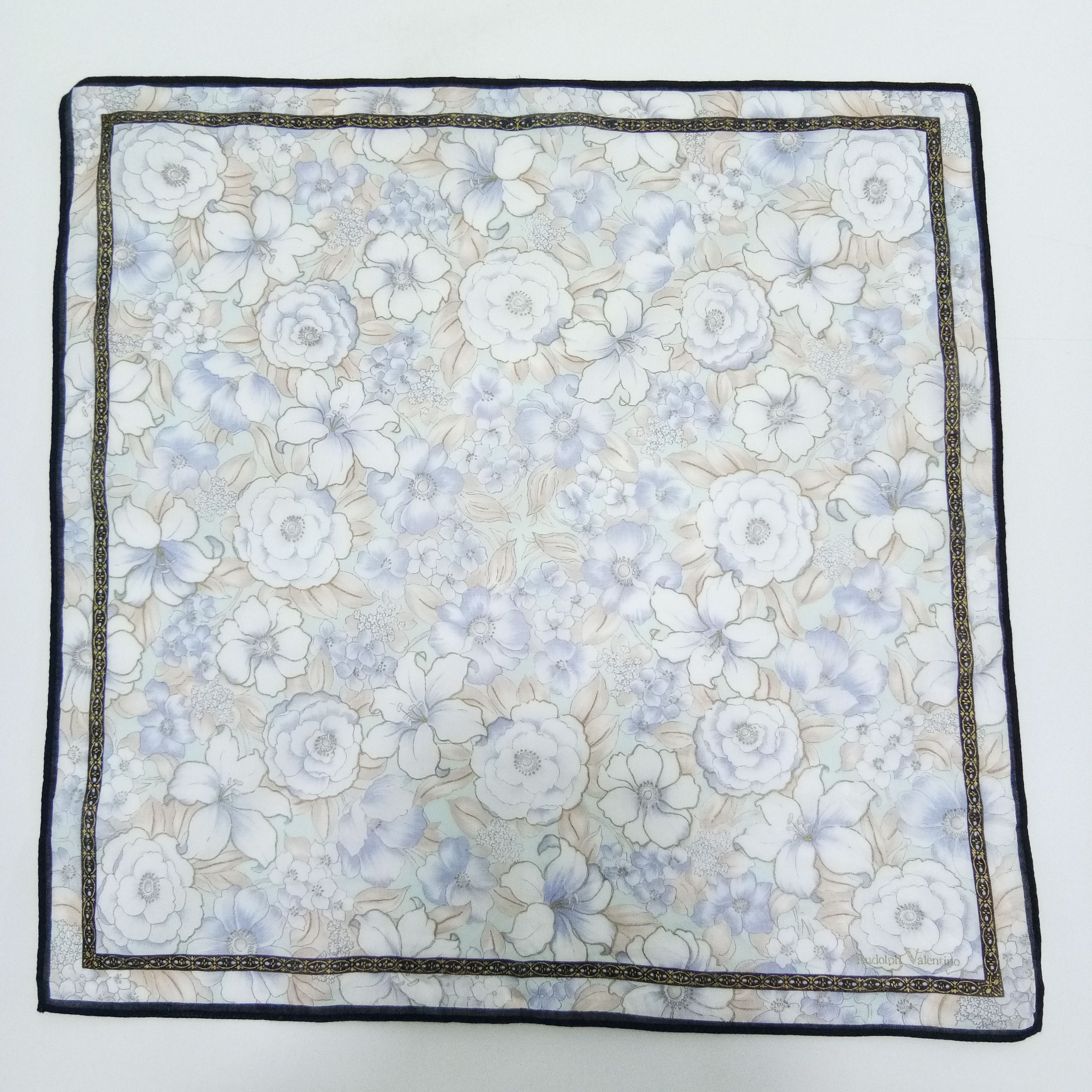 Vintage Rudolph Valentino Handkerchief / Neckerchief-HKA550