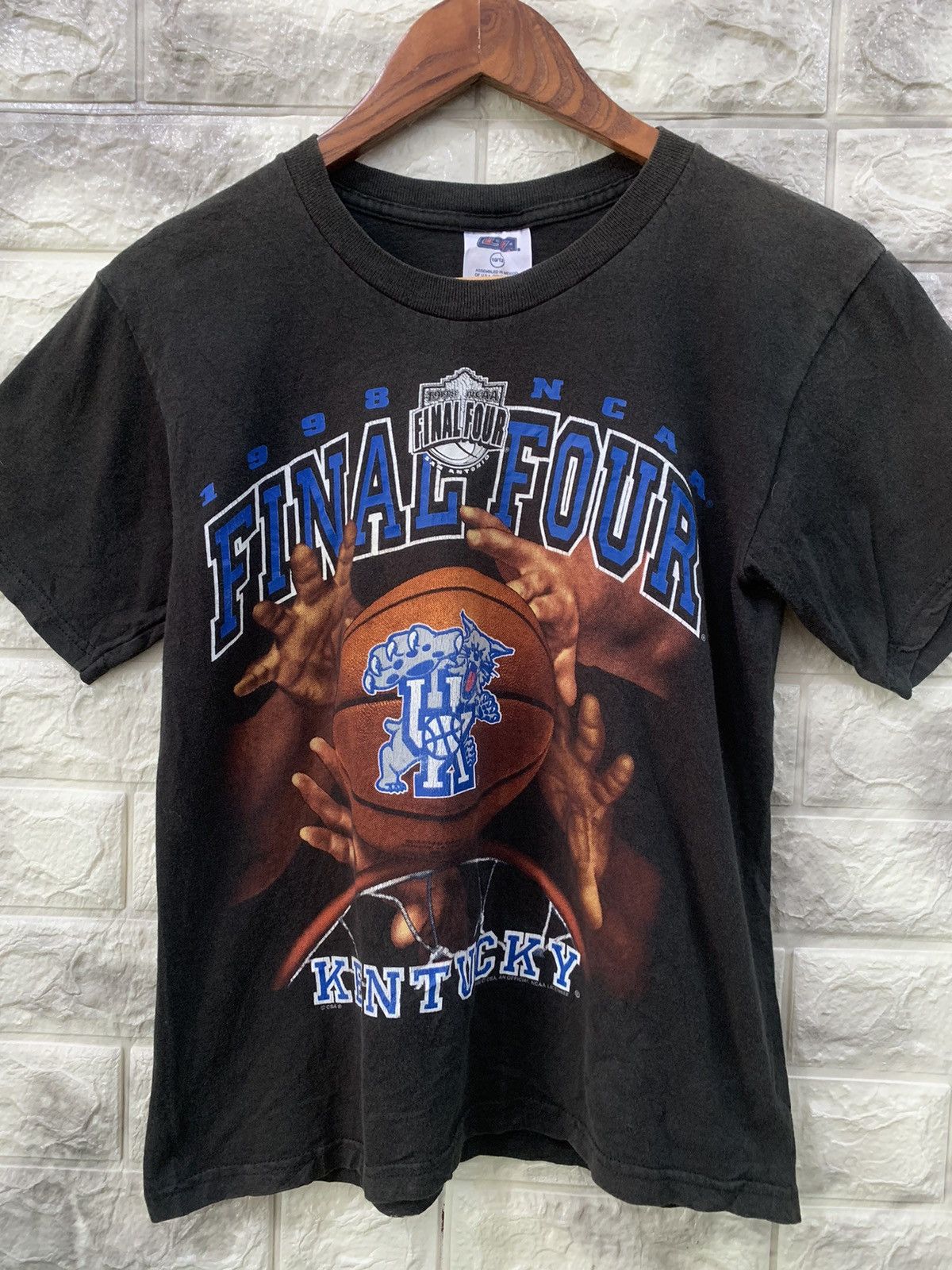 NBA Vintage 1998 NCAA Final Four Kentucky Tee Size US S / EU 44-46 / 1 - 1 Thumbnail