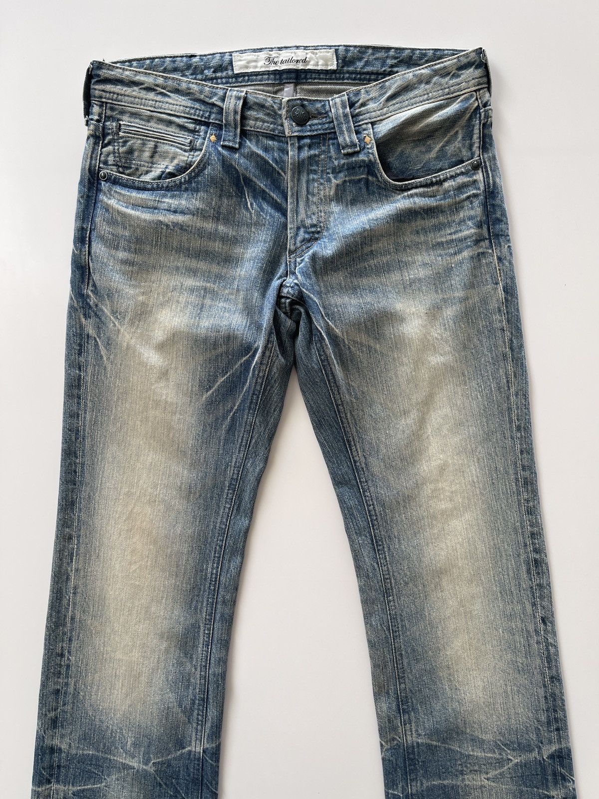 Japanese Brand Vintage Big John Flare Denim Size US 31 - 9 Thumbnail