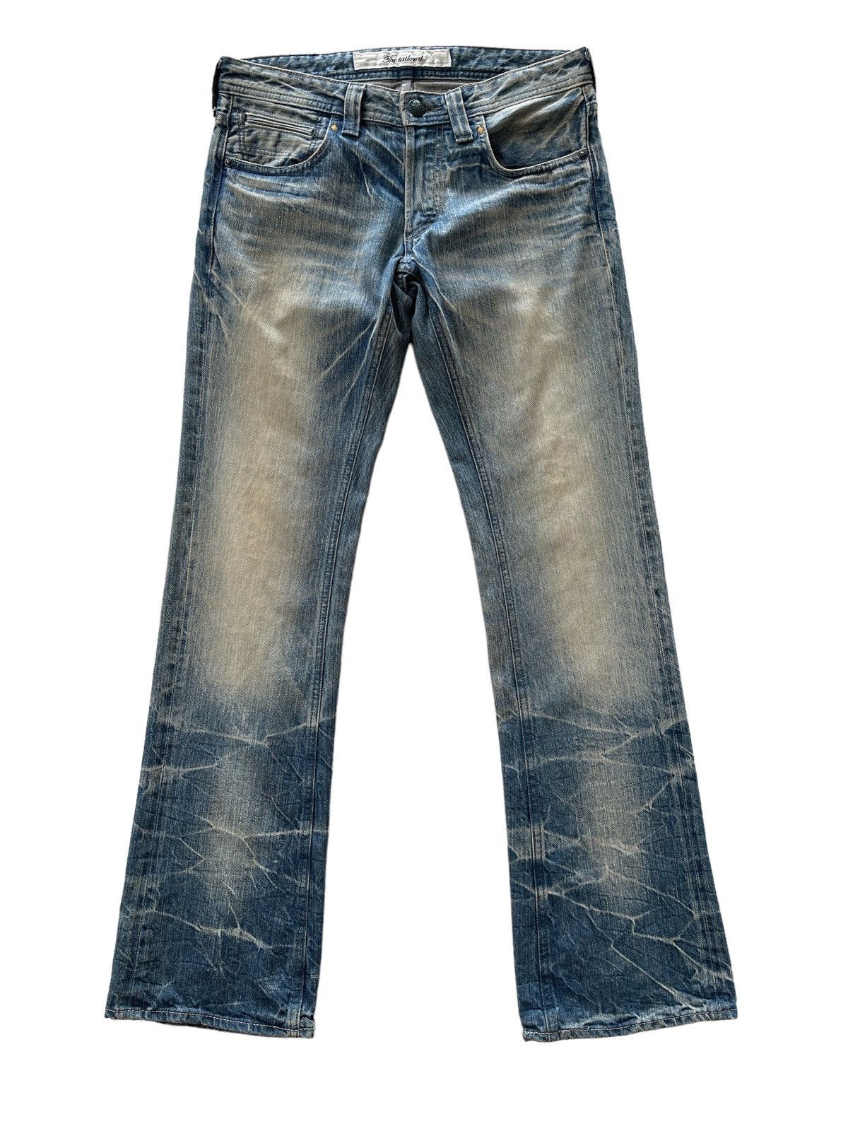 Japanese Brand Vintage Big John Flare Denim Size US 31 - 1 Thumbnail