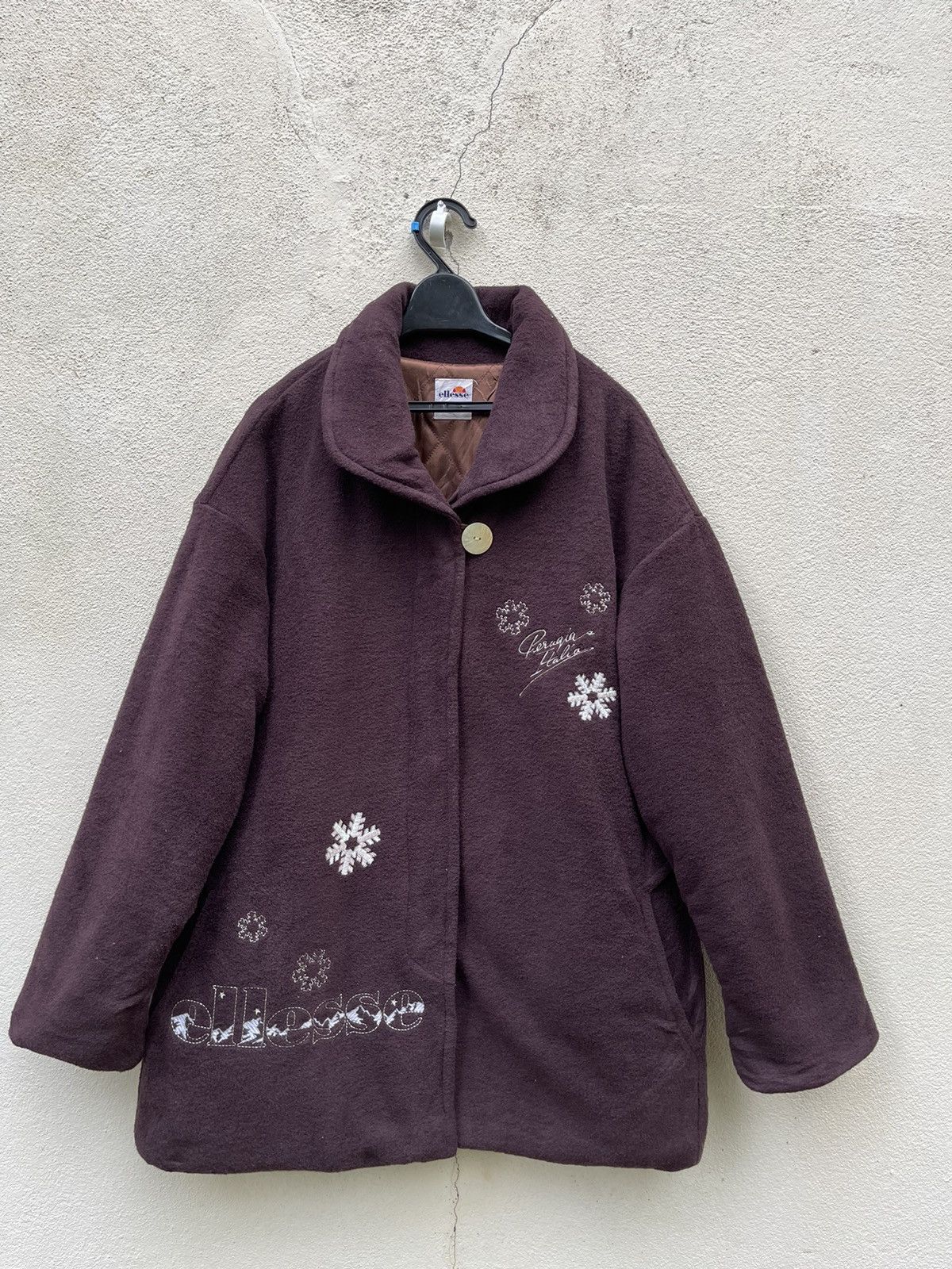 Ellesse × Vintage Vintage 90’s ELLESSE Fleece Jacket Bear Size US M / EU 48-50 / 2 - 5 Thumbnail