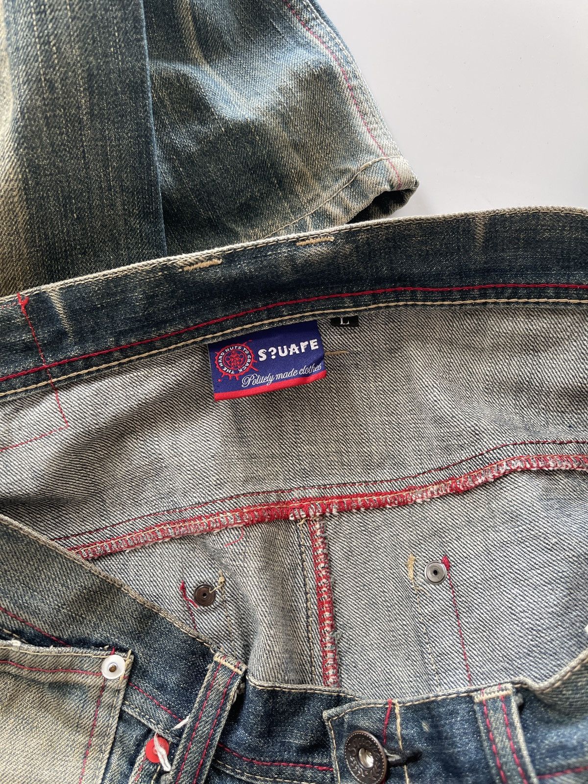 Crosby Square Vintage Japanese Square Rusty Denim Size US 34 / EU 50 - 14 Thumbnail
