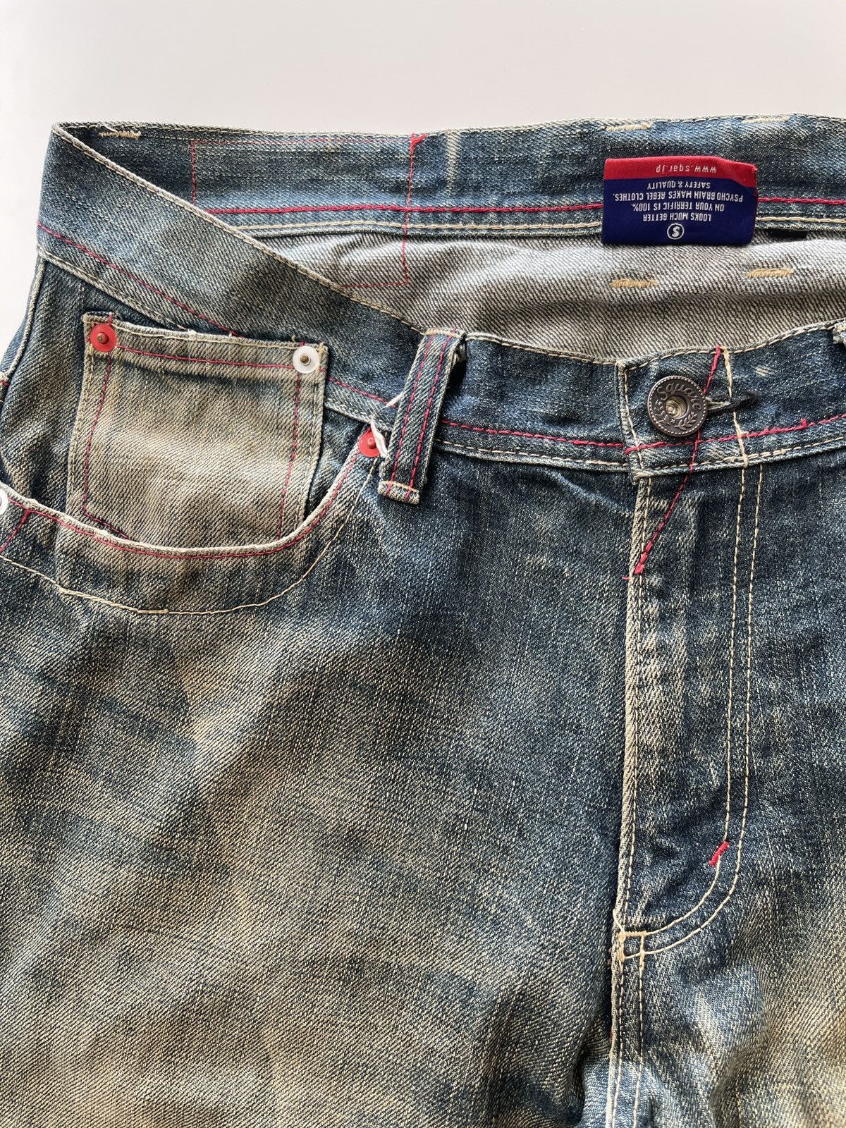 Crosby Square Vintage Japanese Square Rusty Denim Size US 34 / EU 50 - 9 Thumbnail