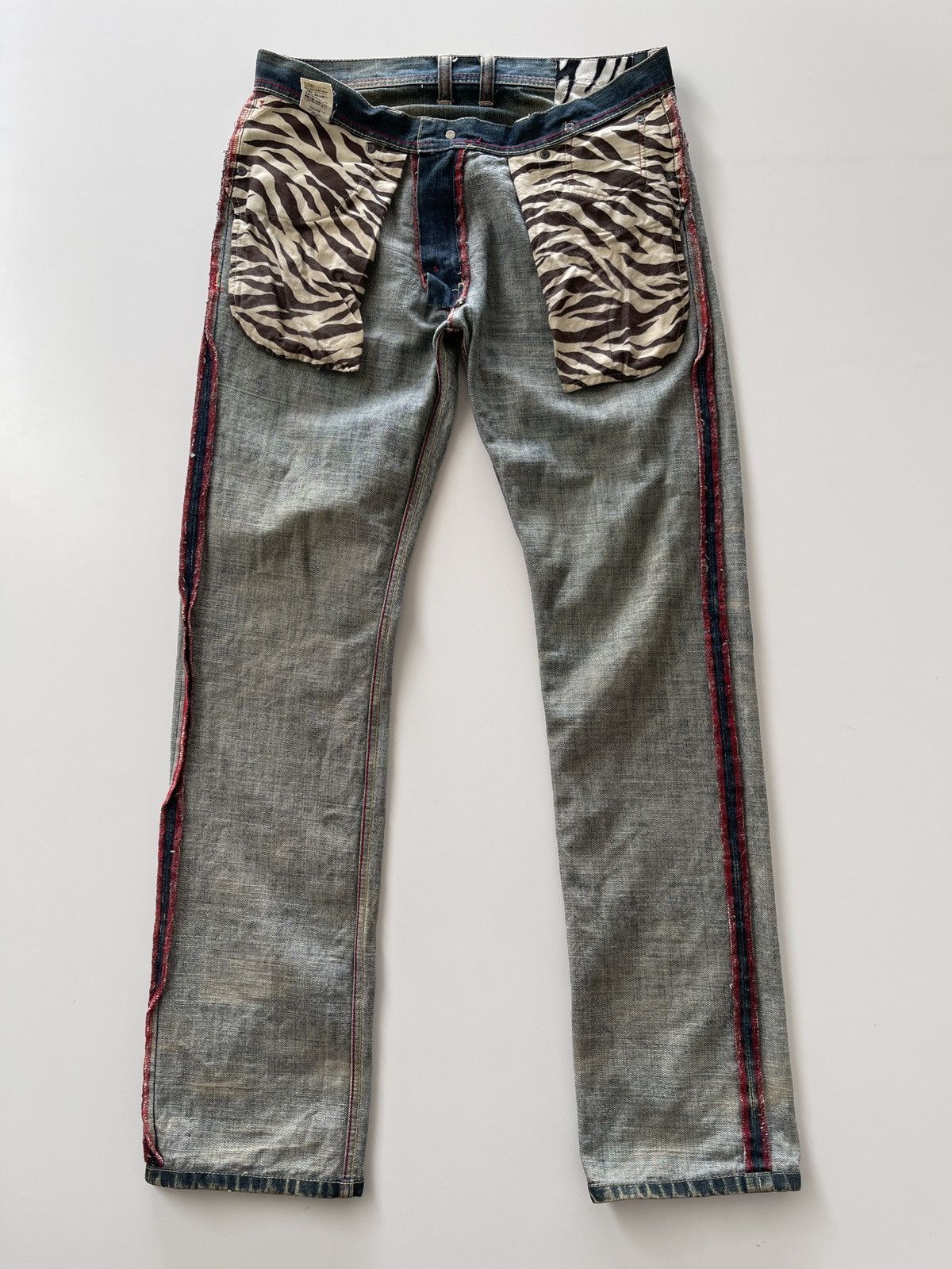 Crosby Square Vintage Japanese Square Rusty Denim Size US 34 / EU 50 - 13 Thumbnail
