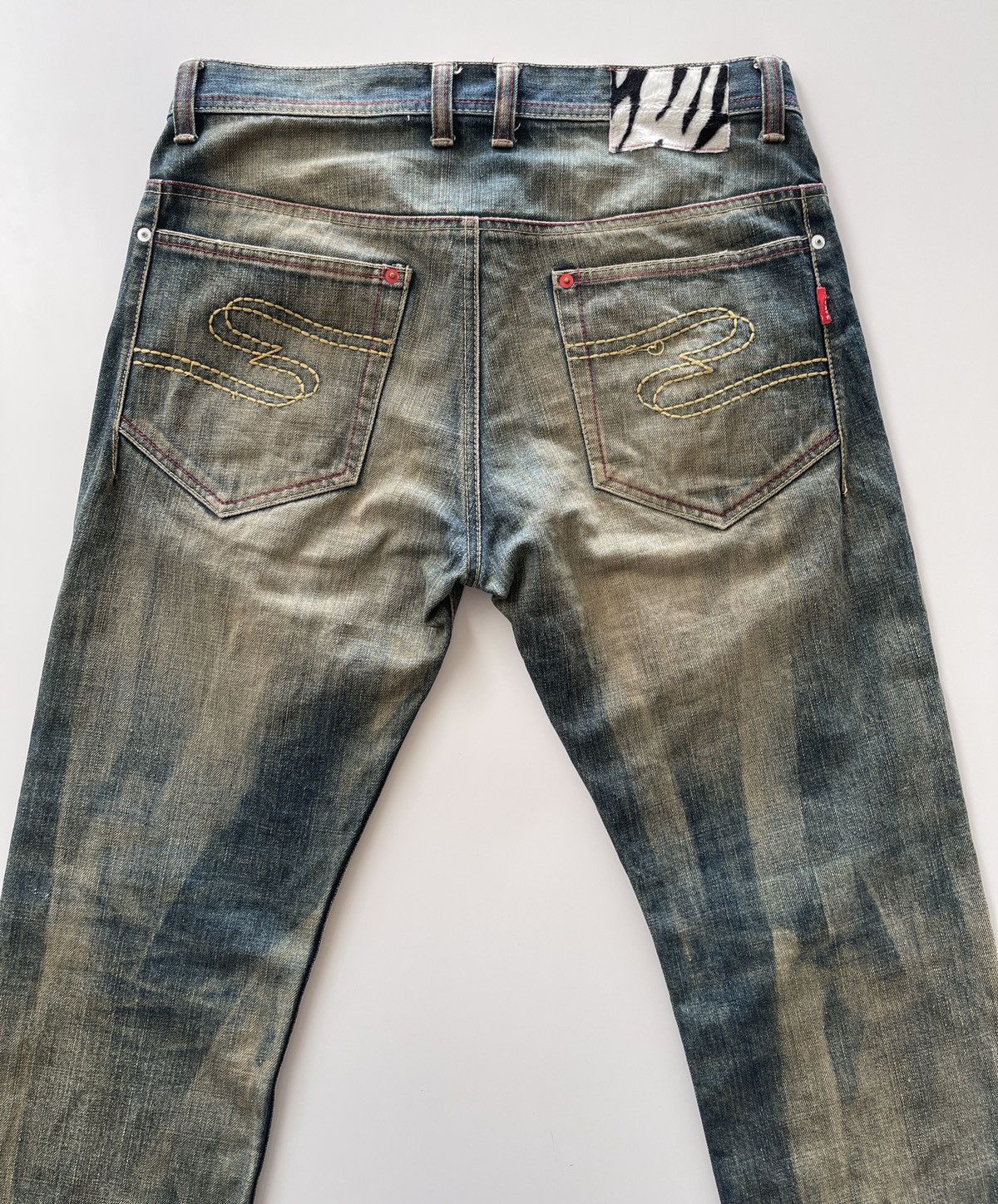 Crosby Square Vintage Japanese Square Rusty Denim Size US 34 / EU 50 - 8 Thumbnail