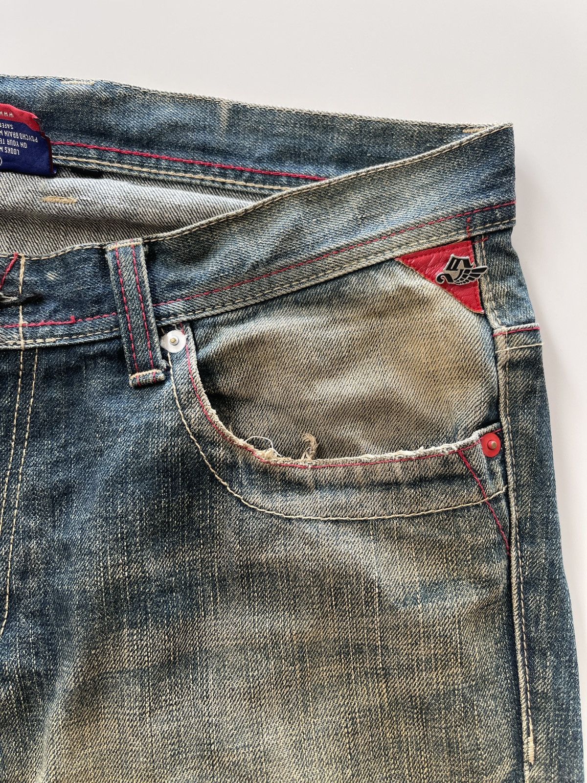 Crosby Square Vintage Japanese Square Rusty Denim Size US 34 / EU 50 - 11 Thumbnail