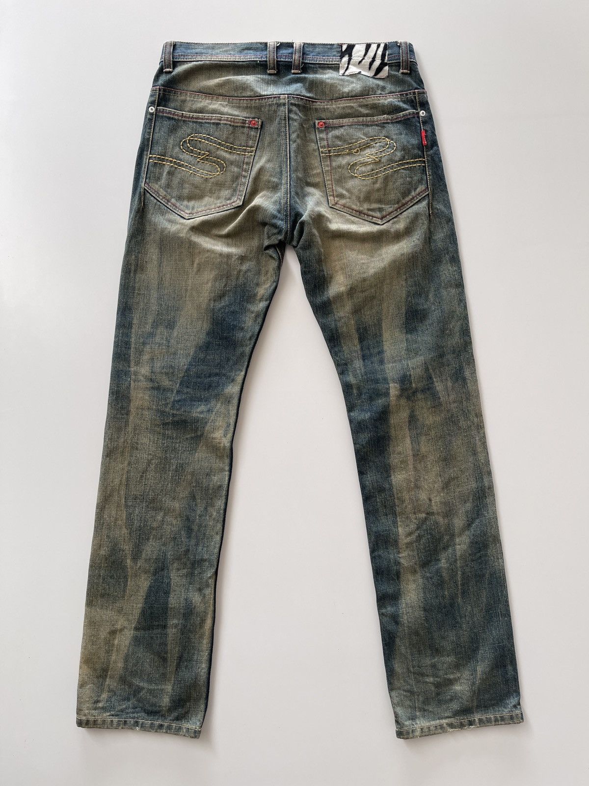 Crosby Square Vintage Japanese Square Rusty Denim Size US 34 / EU 50 - 3 Thumbnail