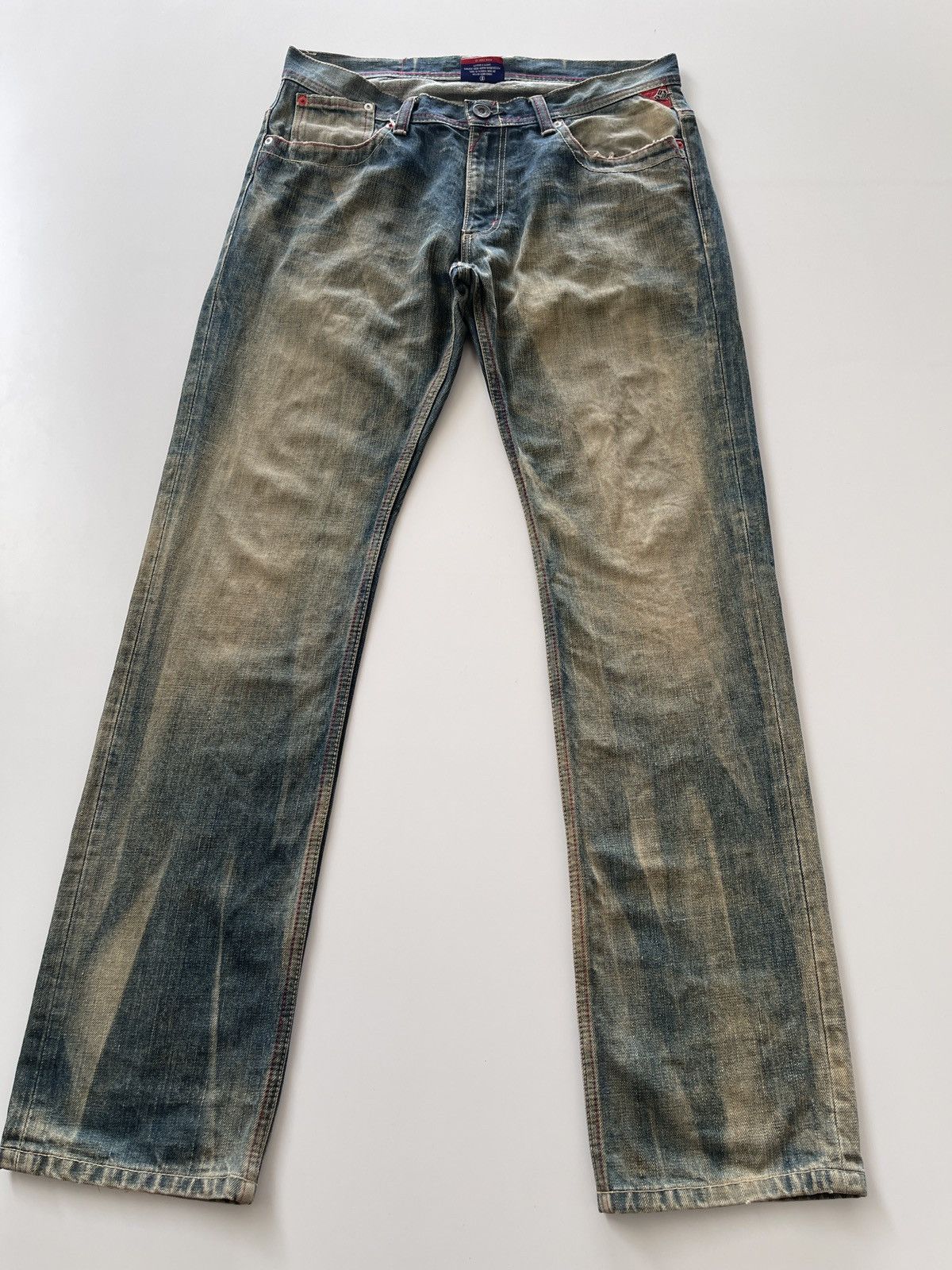Crosby Square Vintage Japanese Square Rusty Denim Size US 34 / EU 50 - 6 Thumbnail