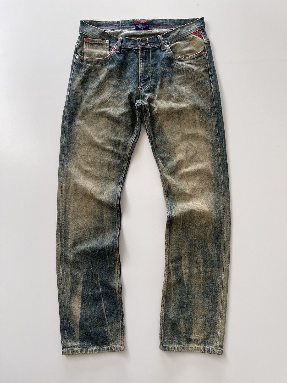 Crosby Square Vintage Japanese Square Rusty Denim Size US 34 / EU 50 - 5 Thumbnail