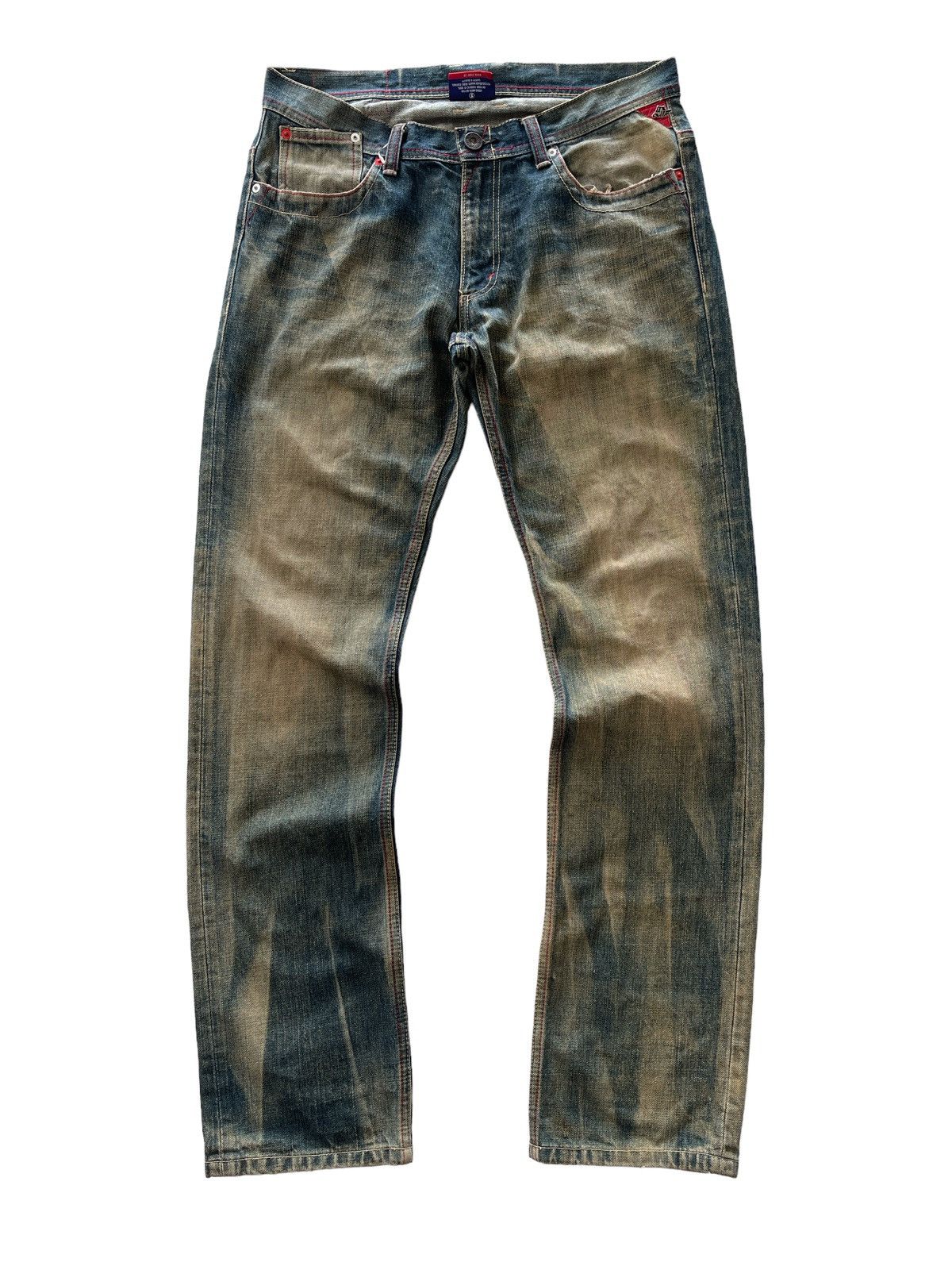 Crosby Square Vintage Japanese Square Rusty Denim Size US 34 / EU 50 - 2 Thumbnail