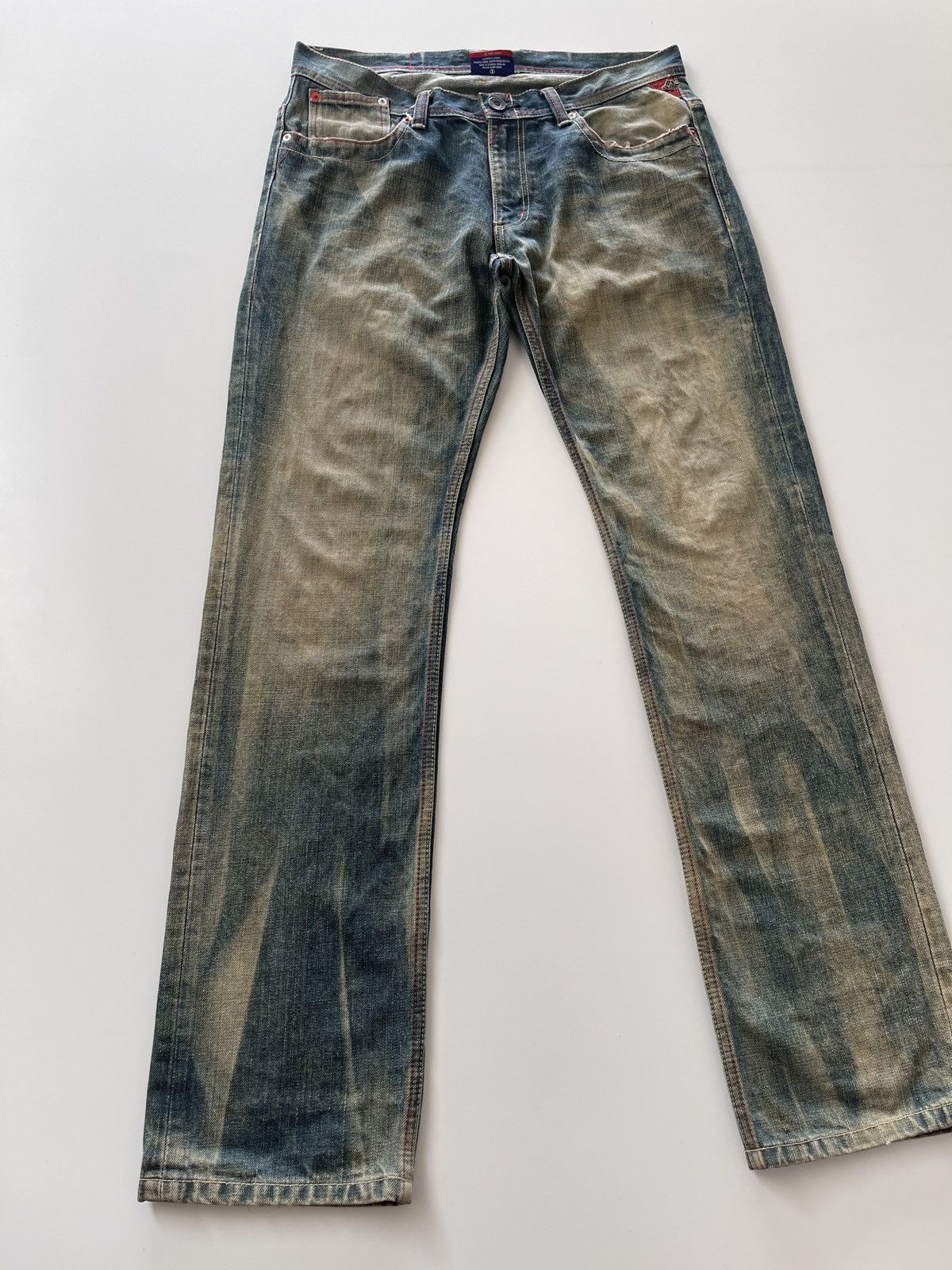 Crosby Square Vintage Japanese Square Rusty Denim Size US 34 / EU 50 - 7 Thumbnail