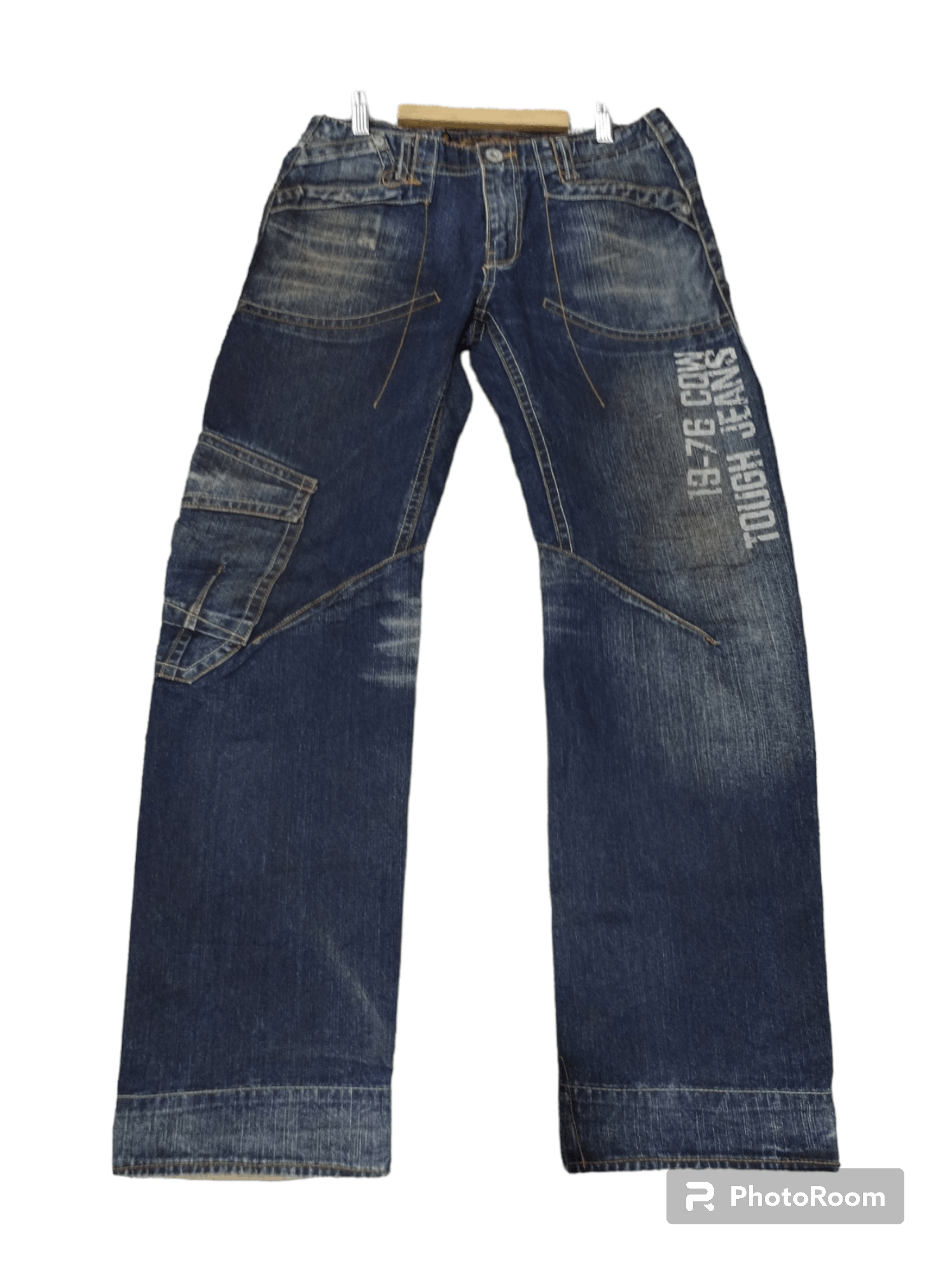 Japanese Brand 🇯🇵 Chang Qing Mui Cargo Denim Pant