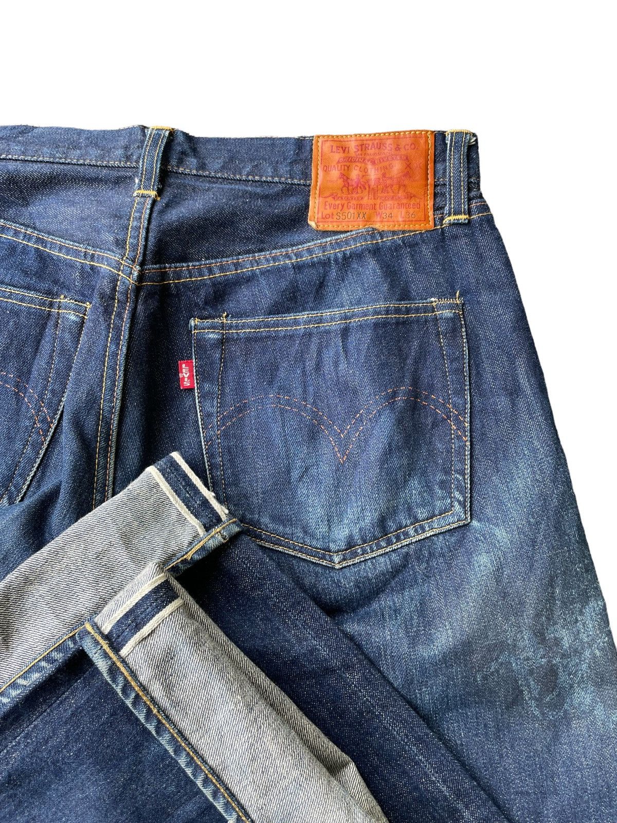 Levi's Vintage 2000 Levis S501XX E 1944 Model Size US 34 / EU 50 - 13 Thumbnail