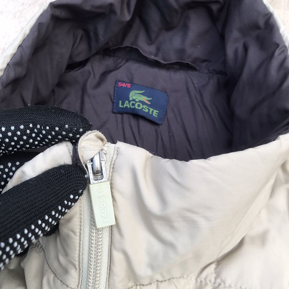 Lacoste Lacoste quilted zipper light jacket XL Size US XL / EU 56 / 4 - 6 Thumbnail