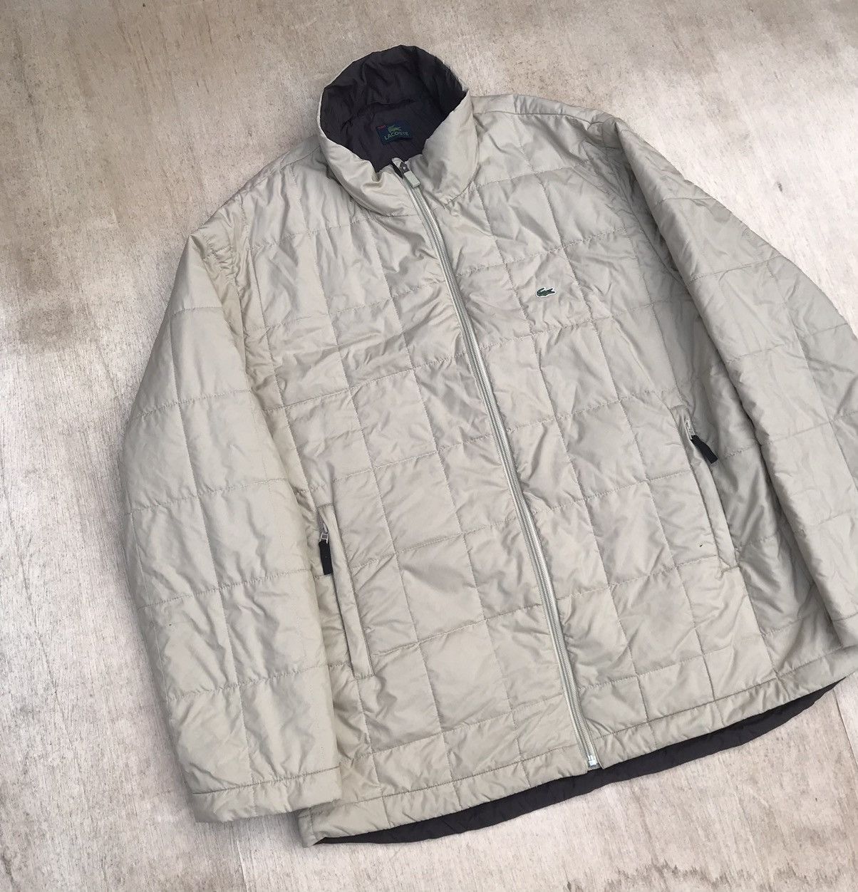 Lacoste Lacoste quilted zipper light jacket XL Size US XL / EU 56 / 4 - 3 Thumbnail
