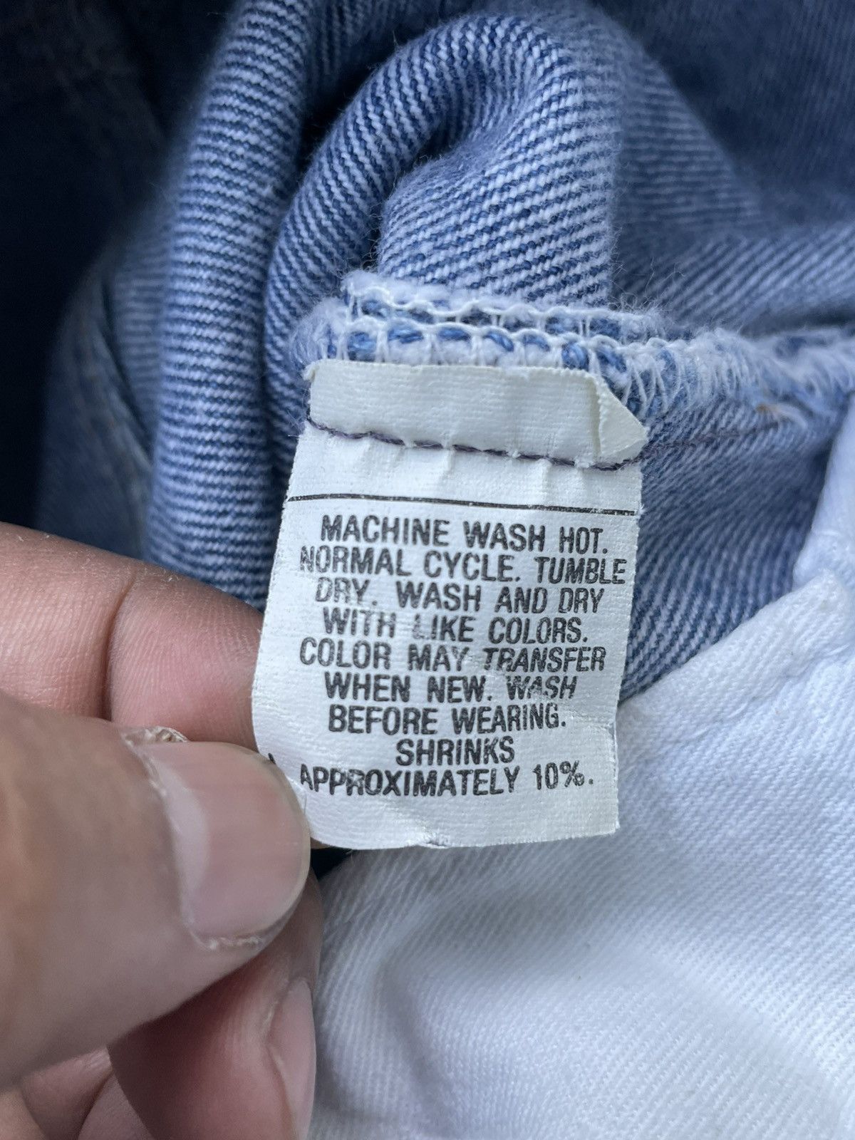 Levi's Vintage 1987 Levis 501 e Usa Size US 29 - 14 Thumbnail