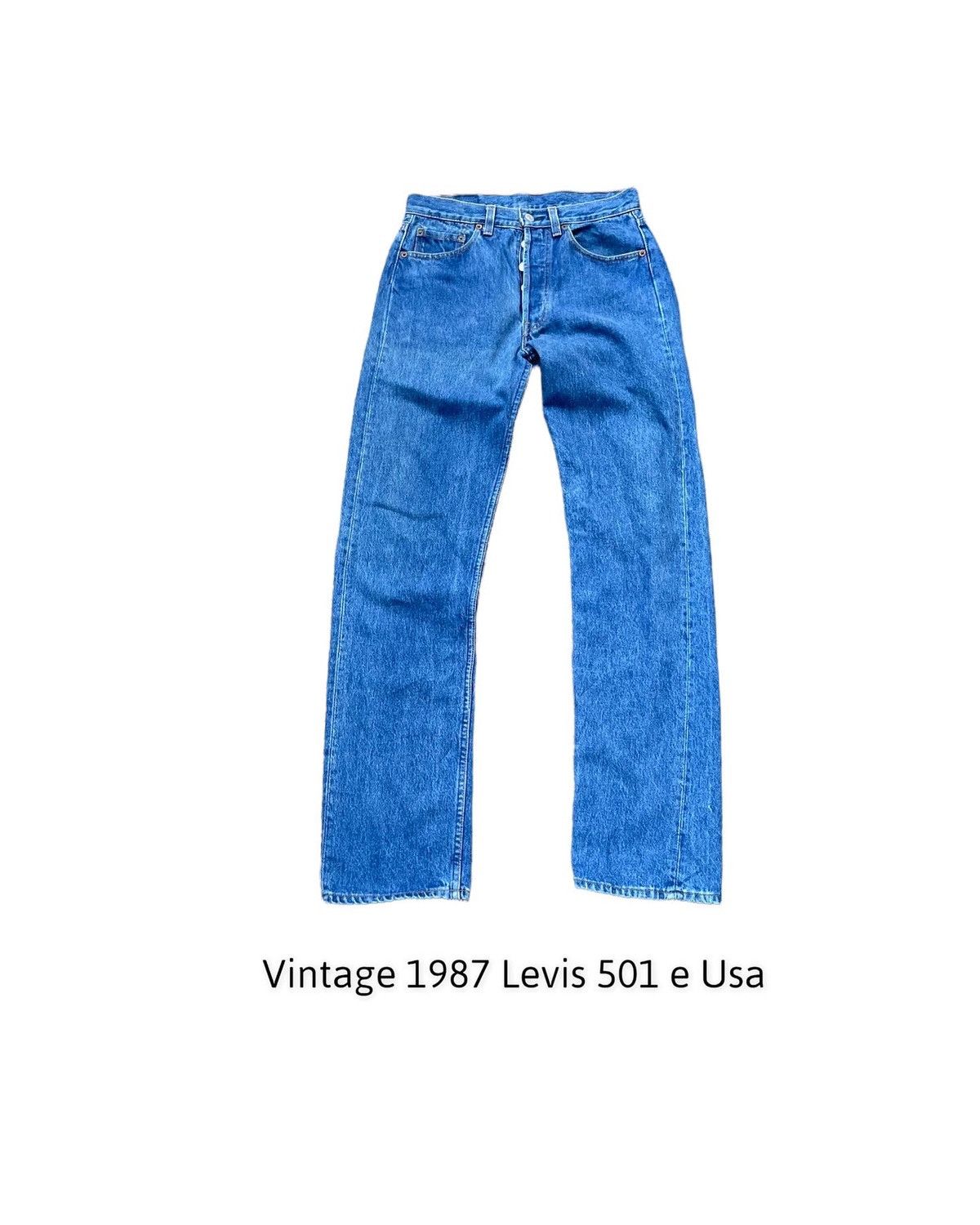 image of Stealvintage 1987 Levis 501 E Usa in Blue, Men's (Size 29)