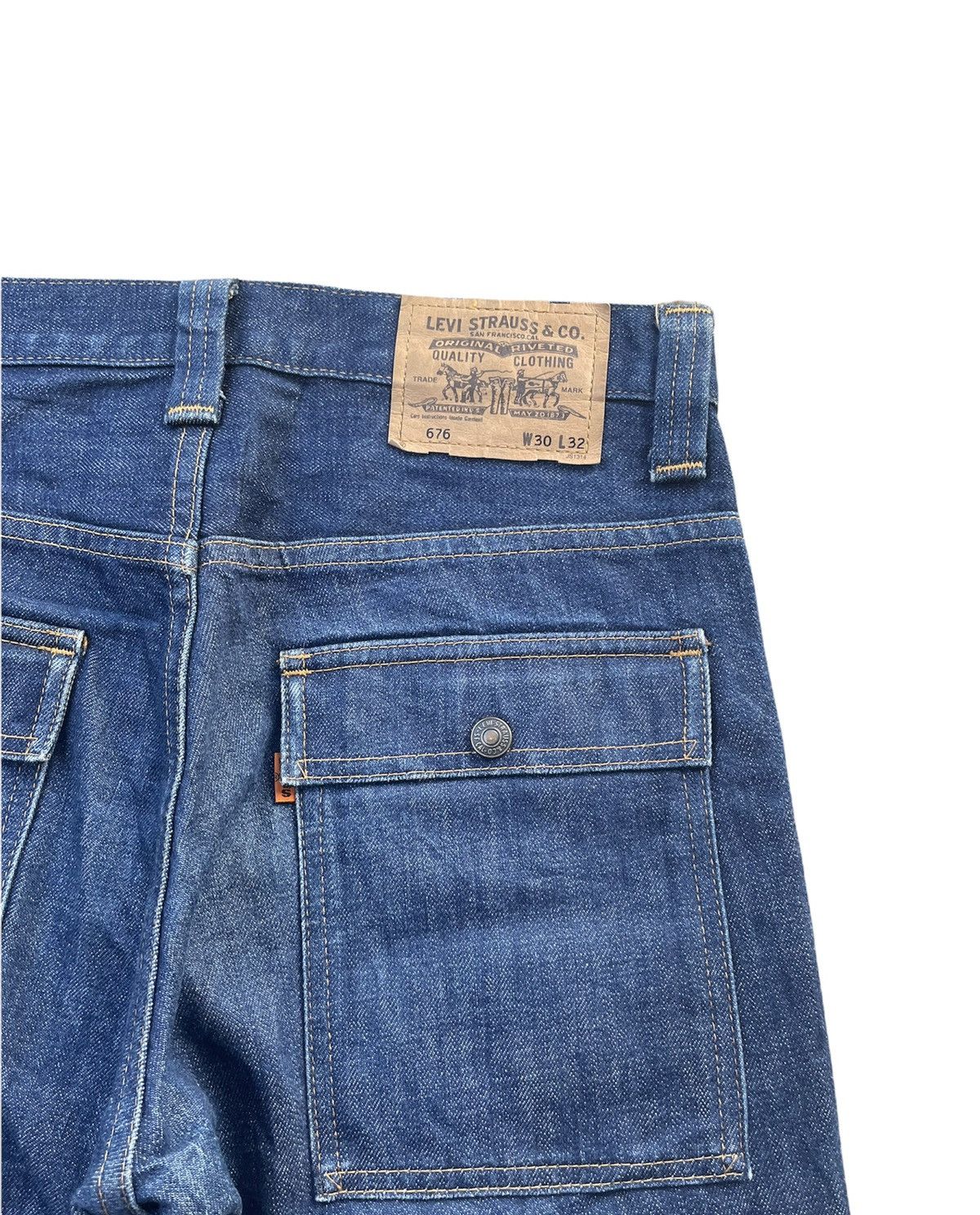 Levi's Levi’s 676 2009 Bush Pant Denim Size US 30 / EU 46 - 9 Thumbnail