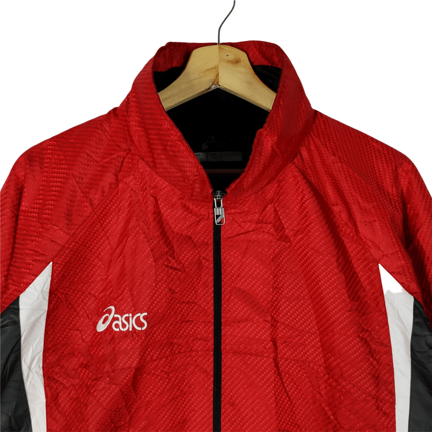 Asics Vintage Asics Windbreaker Size US XL / EU 56 / 4 - 4 Thumbnail