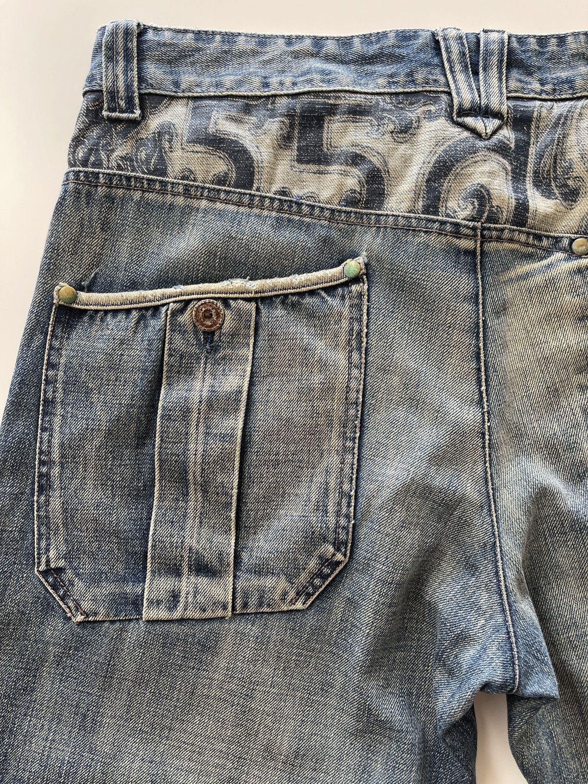 Diesel Diesel Rusty Mudd Denim Size US 35 - 13 Thumbnail