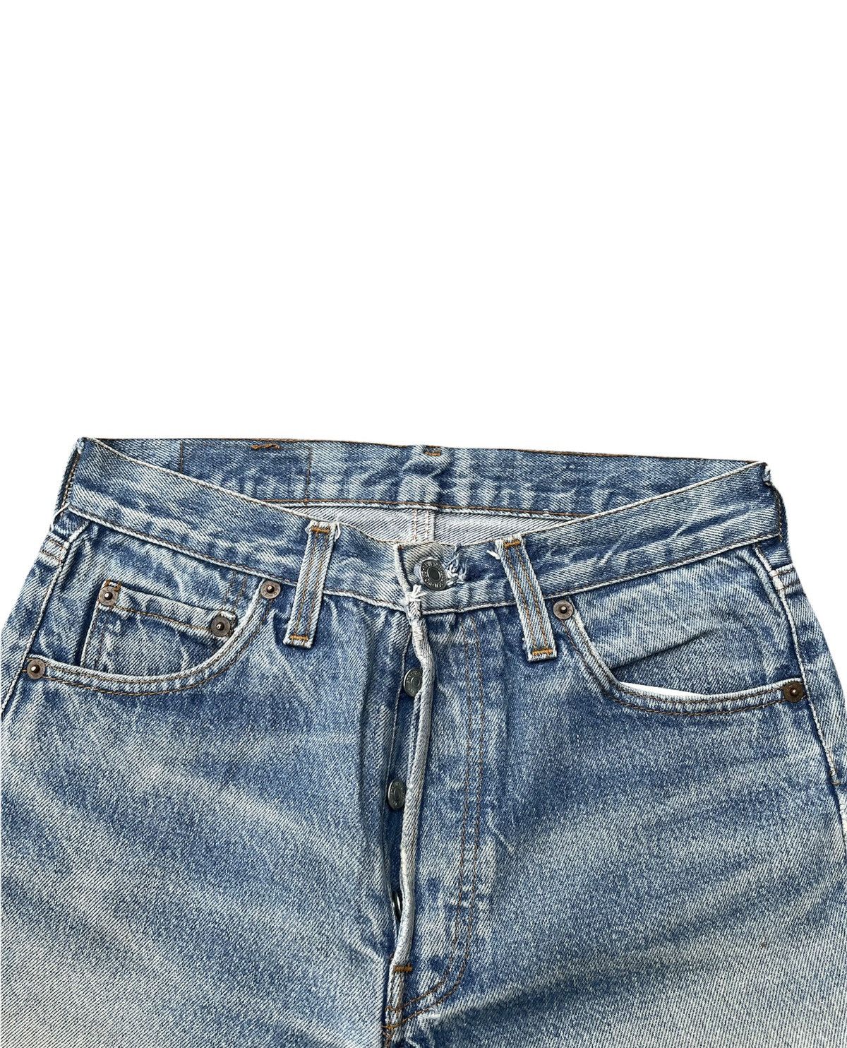 Levi's Vintage Levi’s 501 e 1985 Aging Stone Wash Distressed Size US 28 / EU 44 - 9 Thumbnail