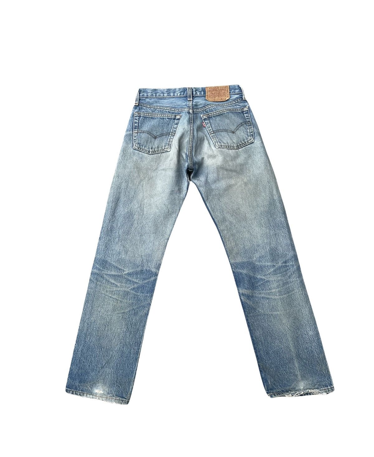 Levi's Vintage Levi’s 501 e 1985 Aging Stone Wash Distressed Size US 28 / EU 44 - 10 Thumbnail