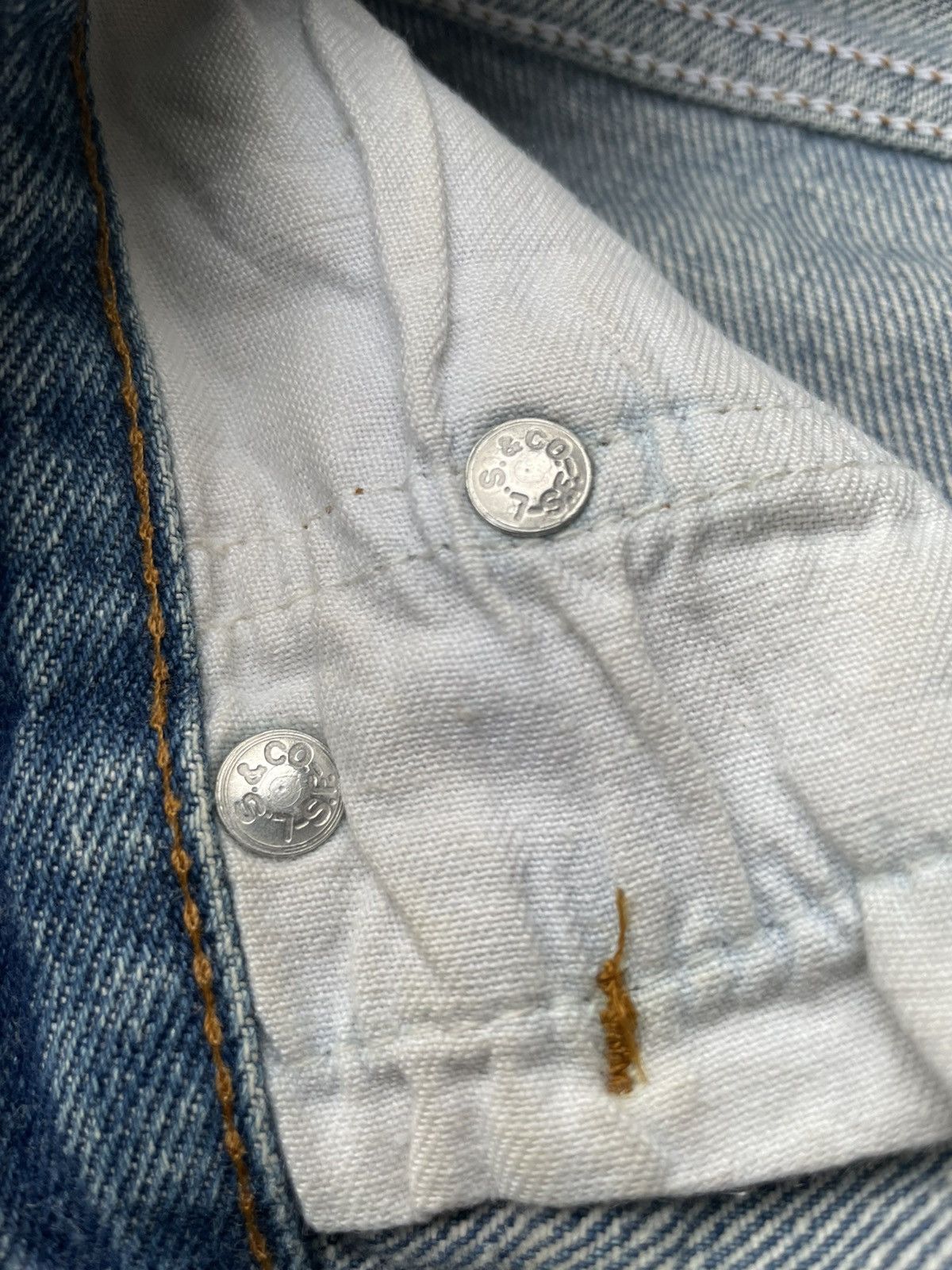 Levi's Vintage Levi’s 501 e 1985 Aging Stone Wash Distressed Size US 28 / EU 44 - 19 Thumbnail