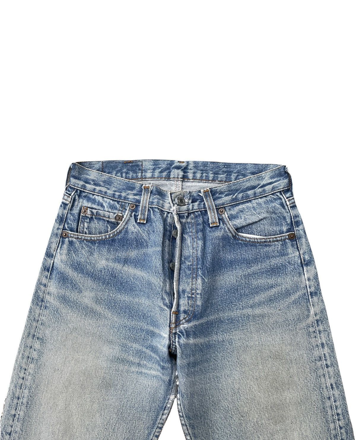 Levi's Vintage Levi’s 501 e 1985 Aging Stone Wash Distressed Size US 28 / EU 44 - 7 Thumbnail