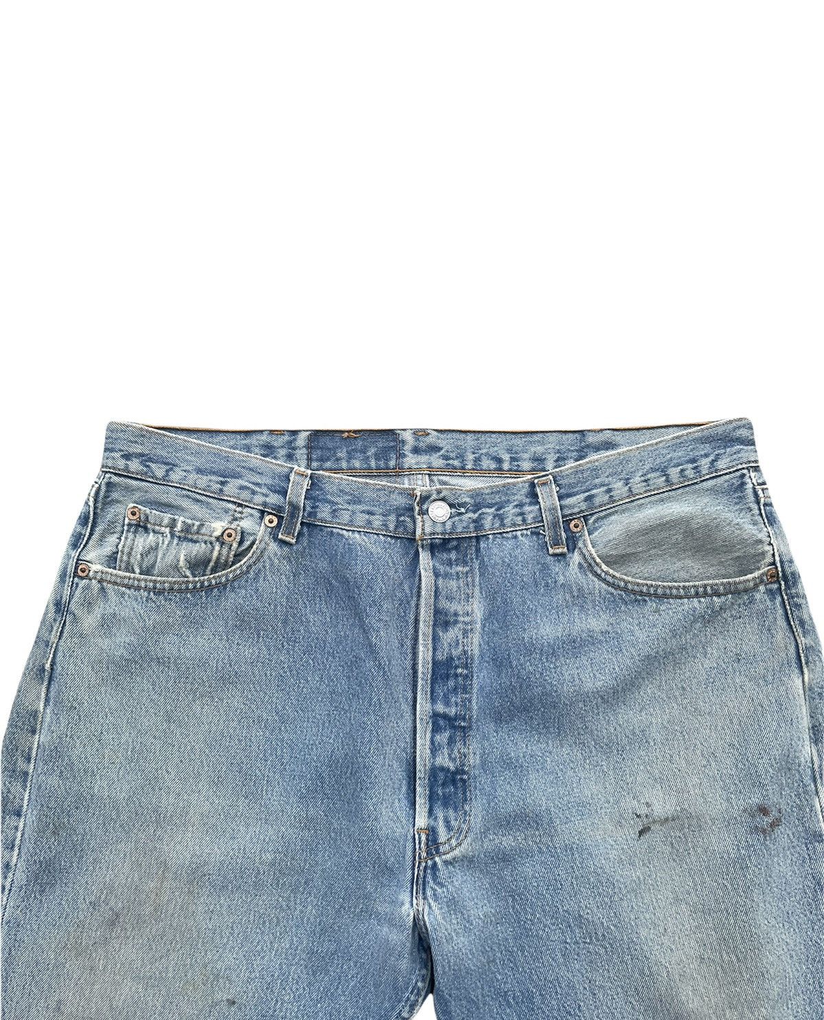 Levi's × Vintage Vintage Levi’s 501 e 1998 Usa Aging Faded Wash Size US 39 - 6 Thumbnail