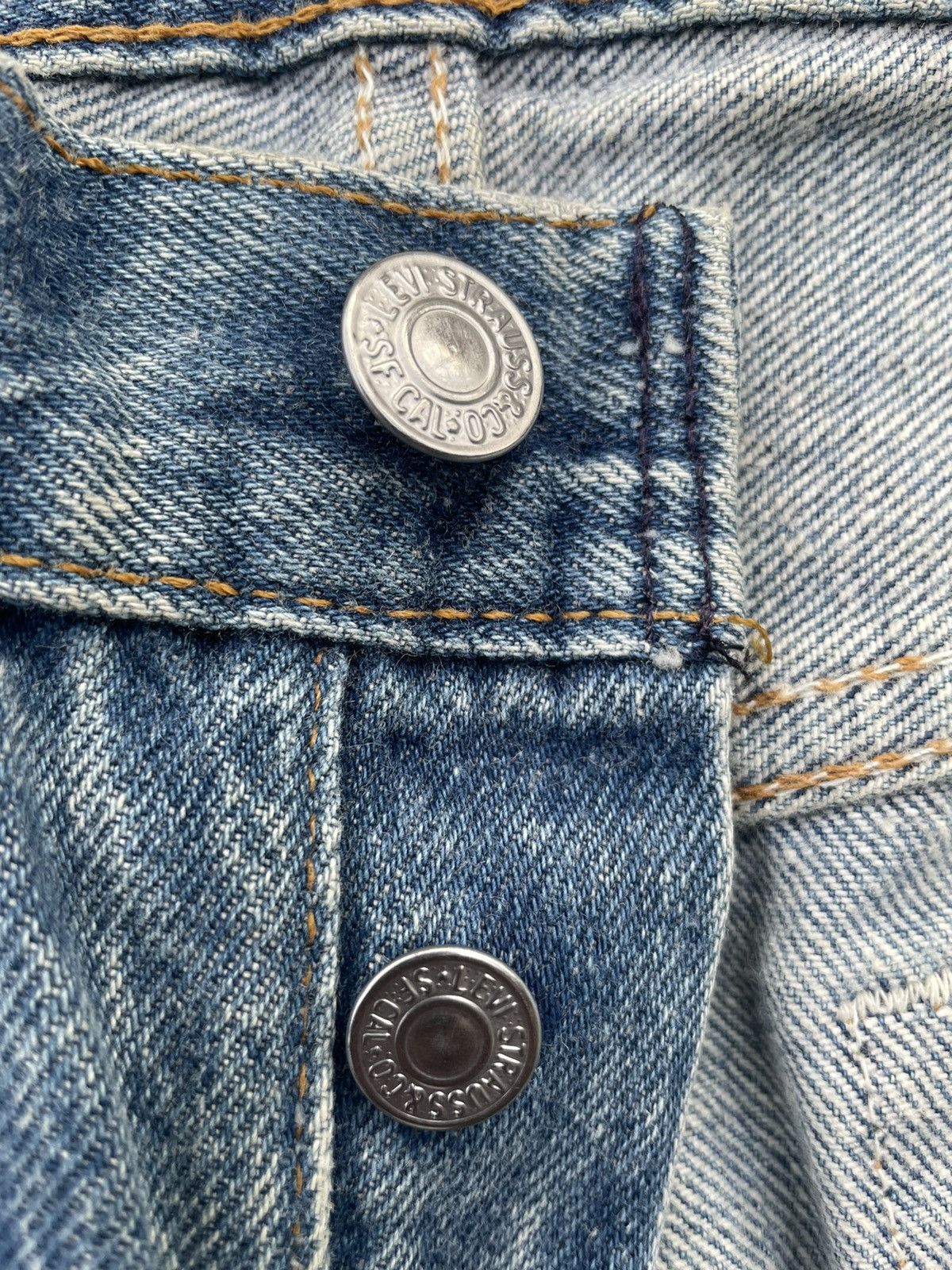 Levi's Vintage Levis 501XX USA 1987 Aging Faded Wash Size US 32 / EU 48 - 18 Thumbnail