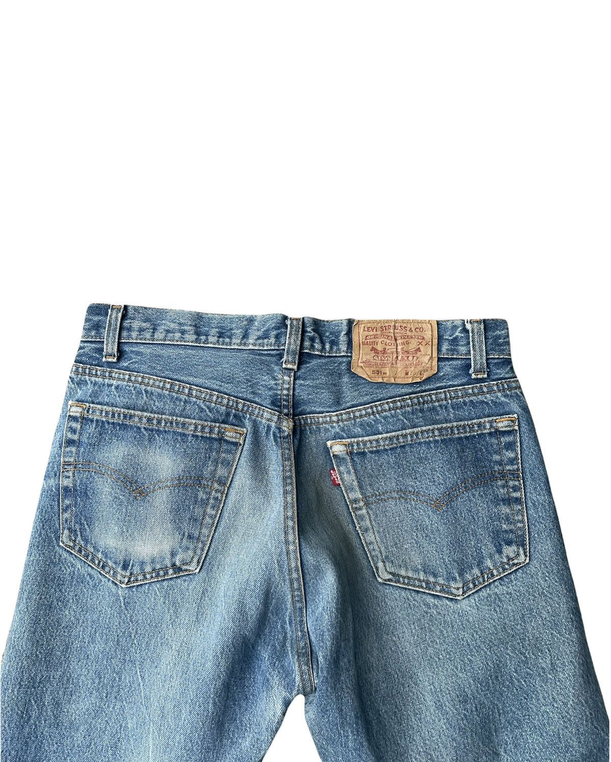 Levi's Vintage Levis 501XX USA 1987 Aging Faded Wash Size US 32 / EU 48 - 8 Thumbnail